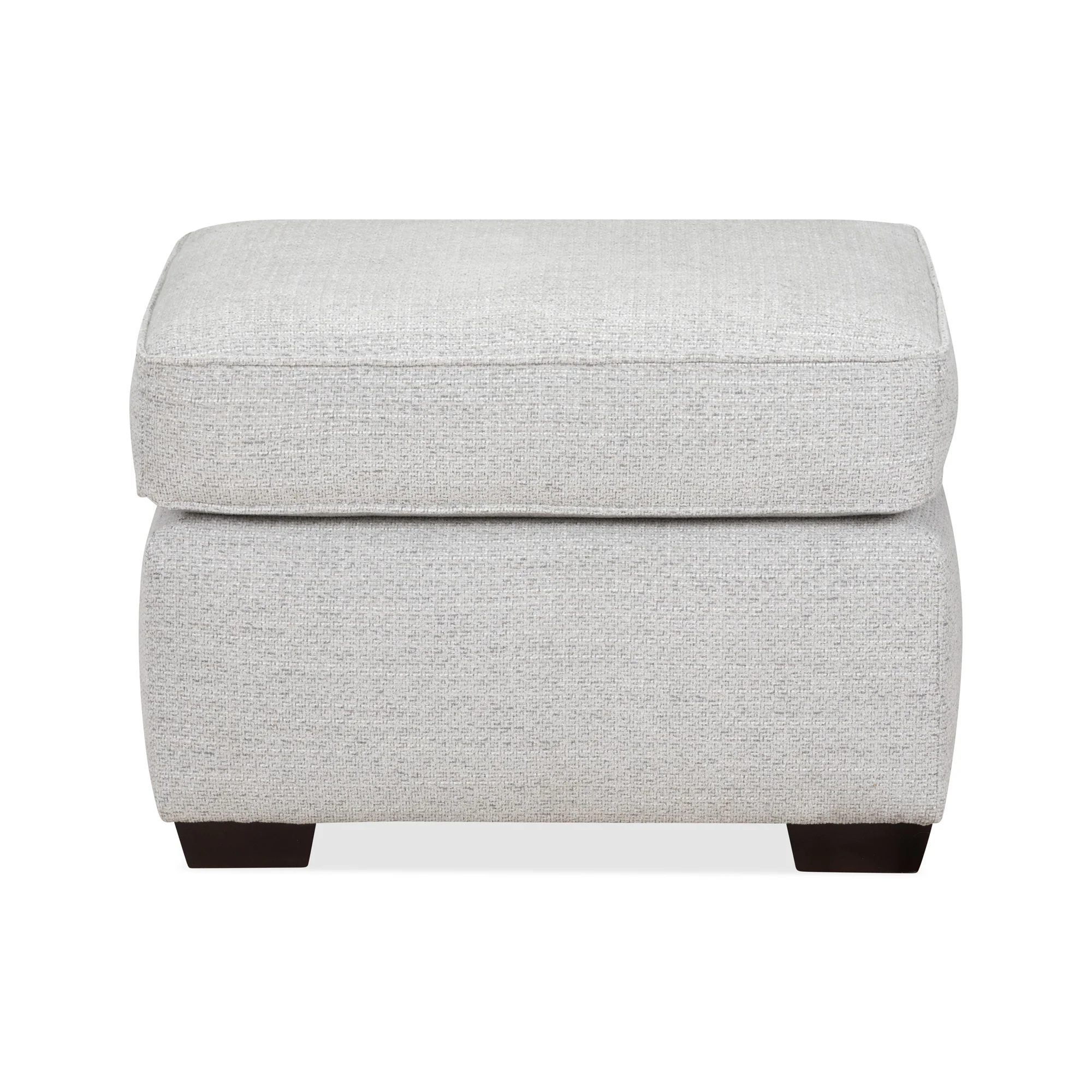 Merritt Feather Blend Ottoman