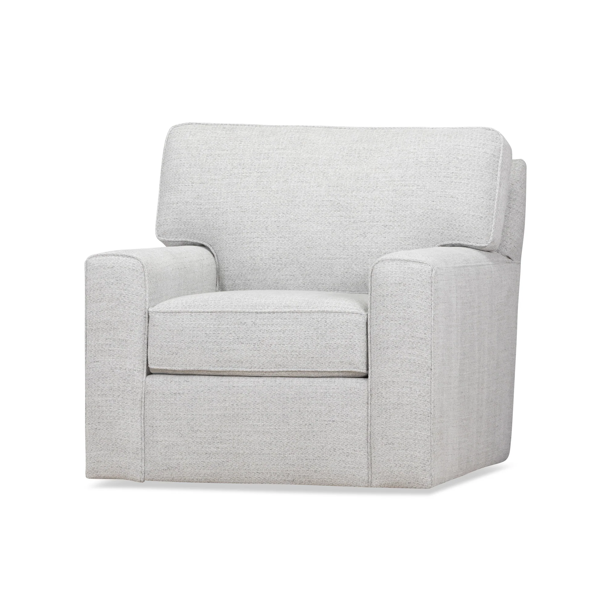 Merritt Feather Blend Swivel Chair - Image 2