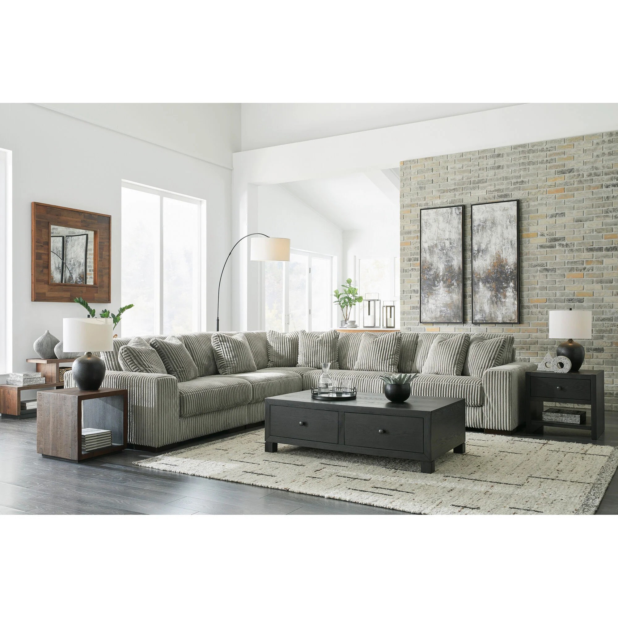 Lindyn 5 Piece Modular Sectional - Image 10