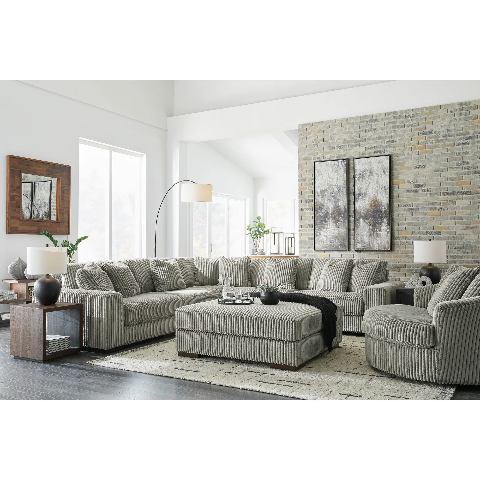Lindyn 5 Piece Modular Sectional - Image 11