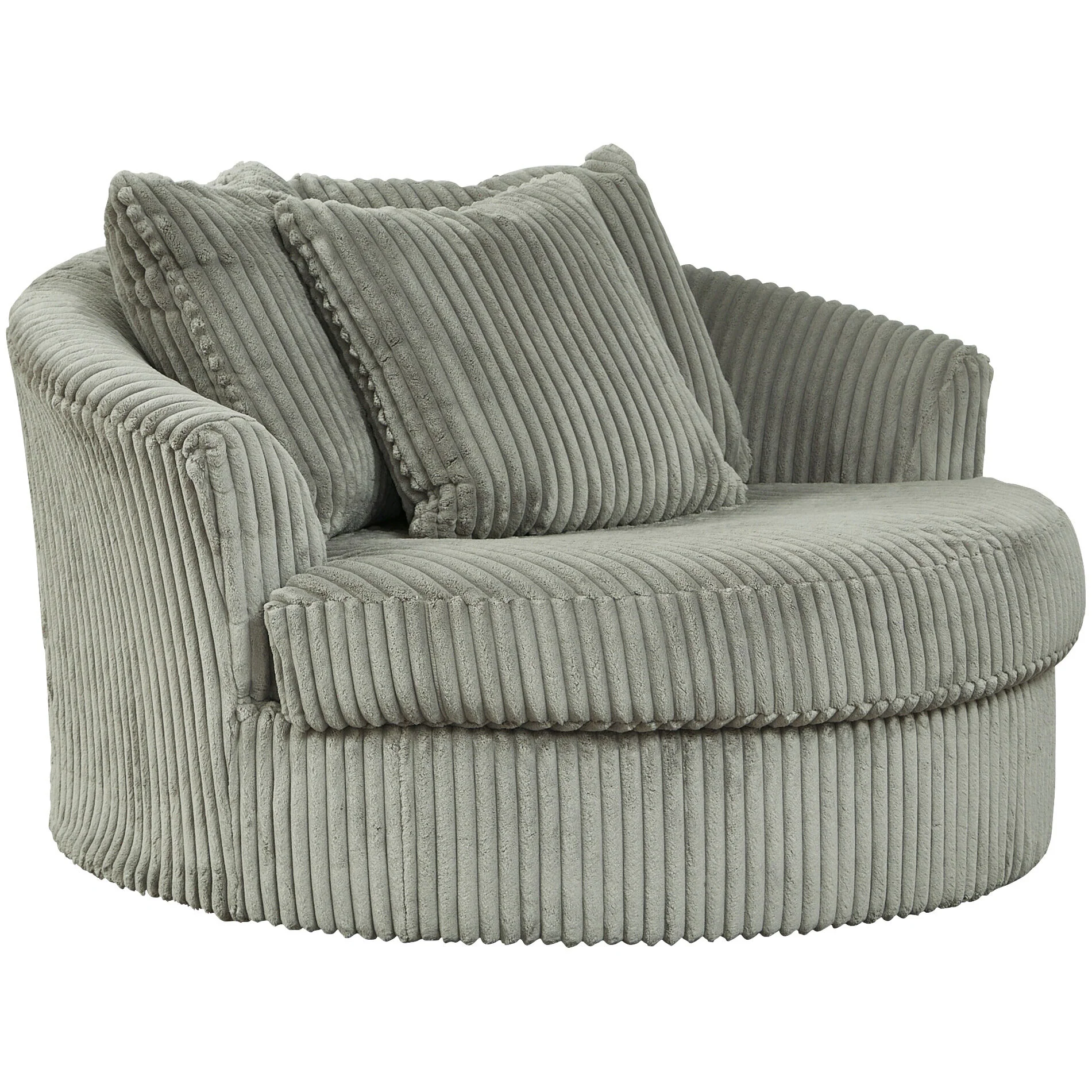 Lindyn Oversized Swivel Accent Chair - Image 9