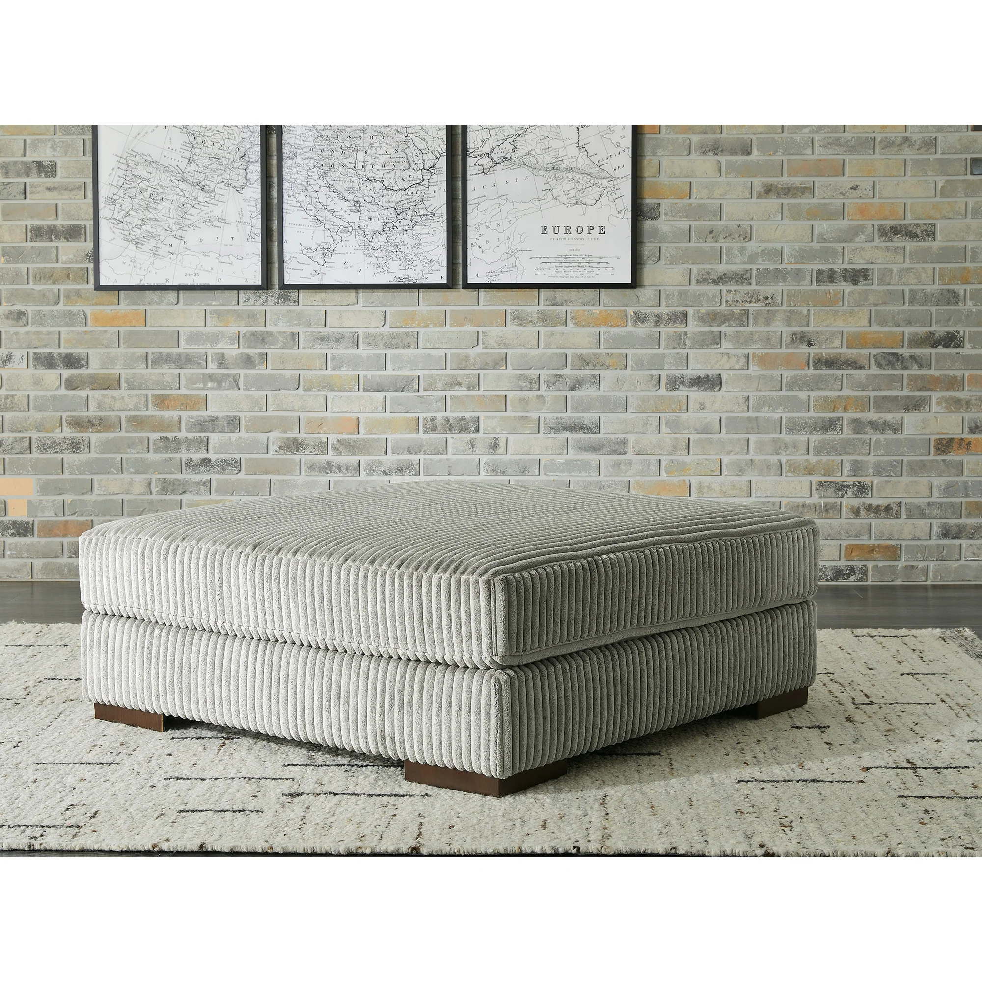 Lindyn Oversized Accent Ottoman - Image 2