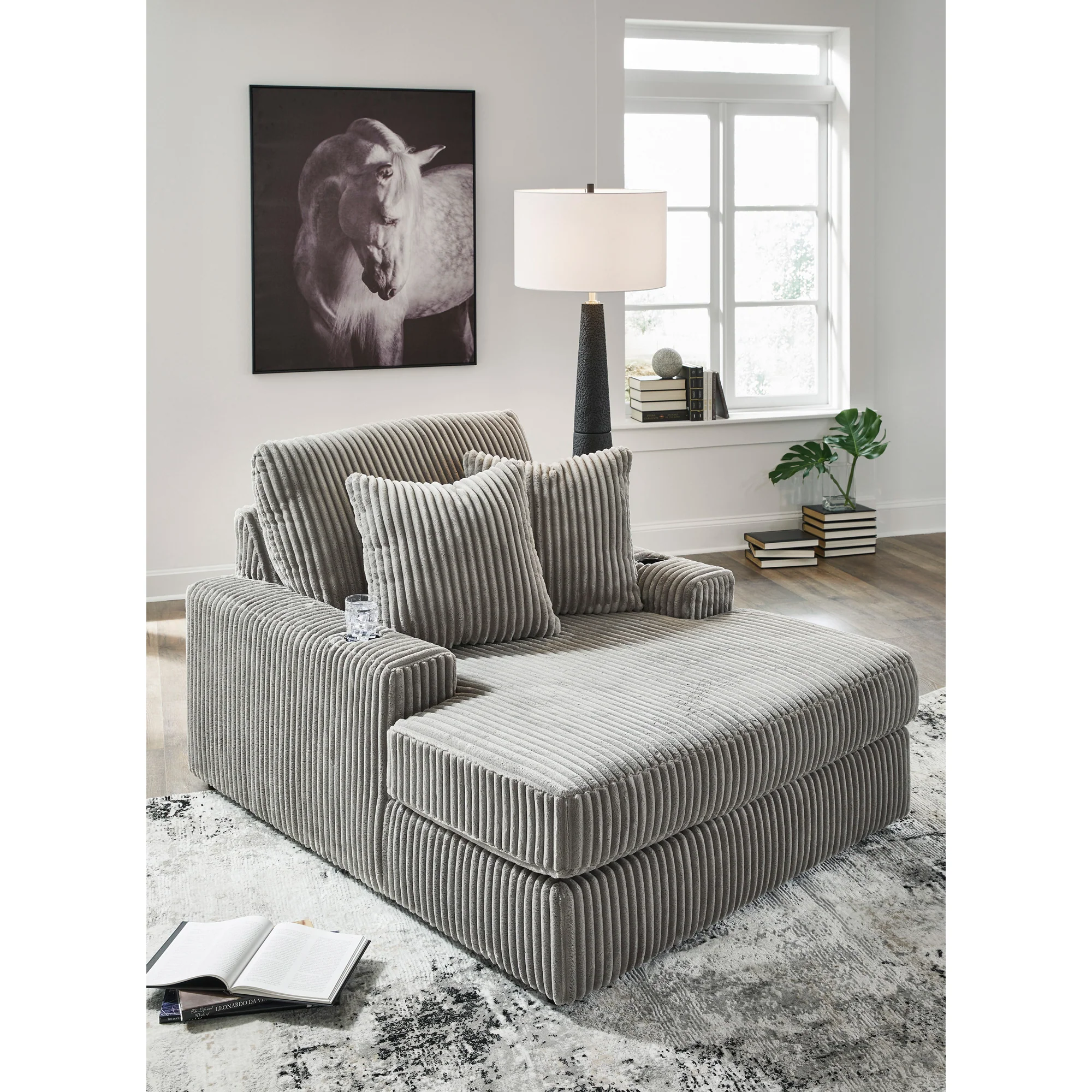 Lindyn Oversized Chaise - Image 14