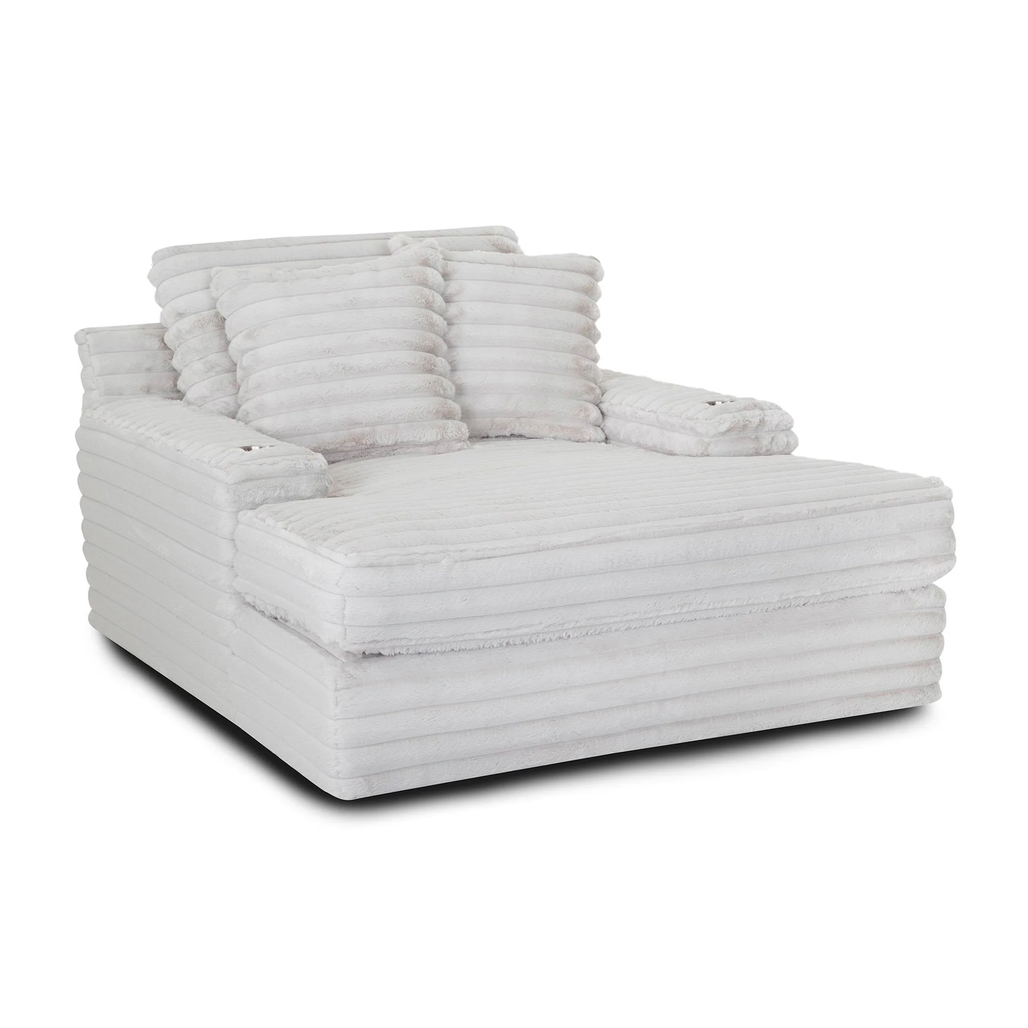 Living Small Home Theater Chaise Lounge - Image 17