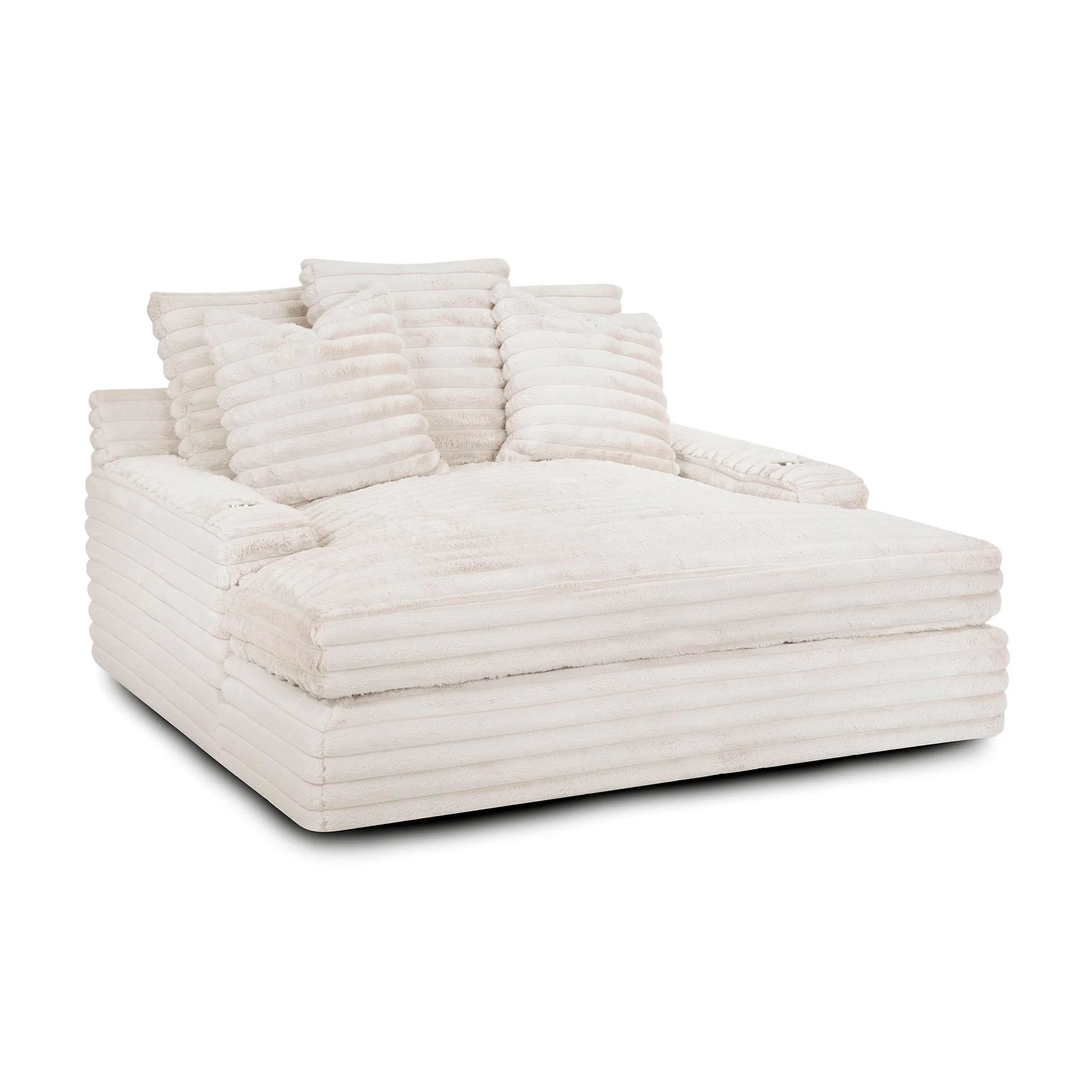 Living Home Theater Chaise Lounge - Image 15
