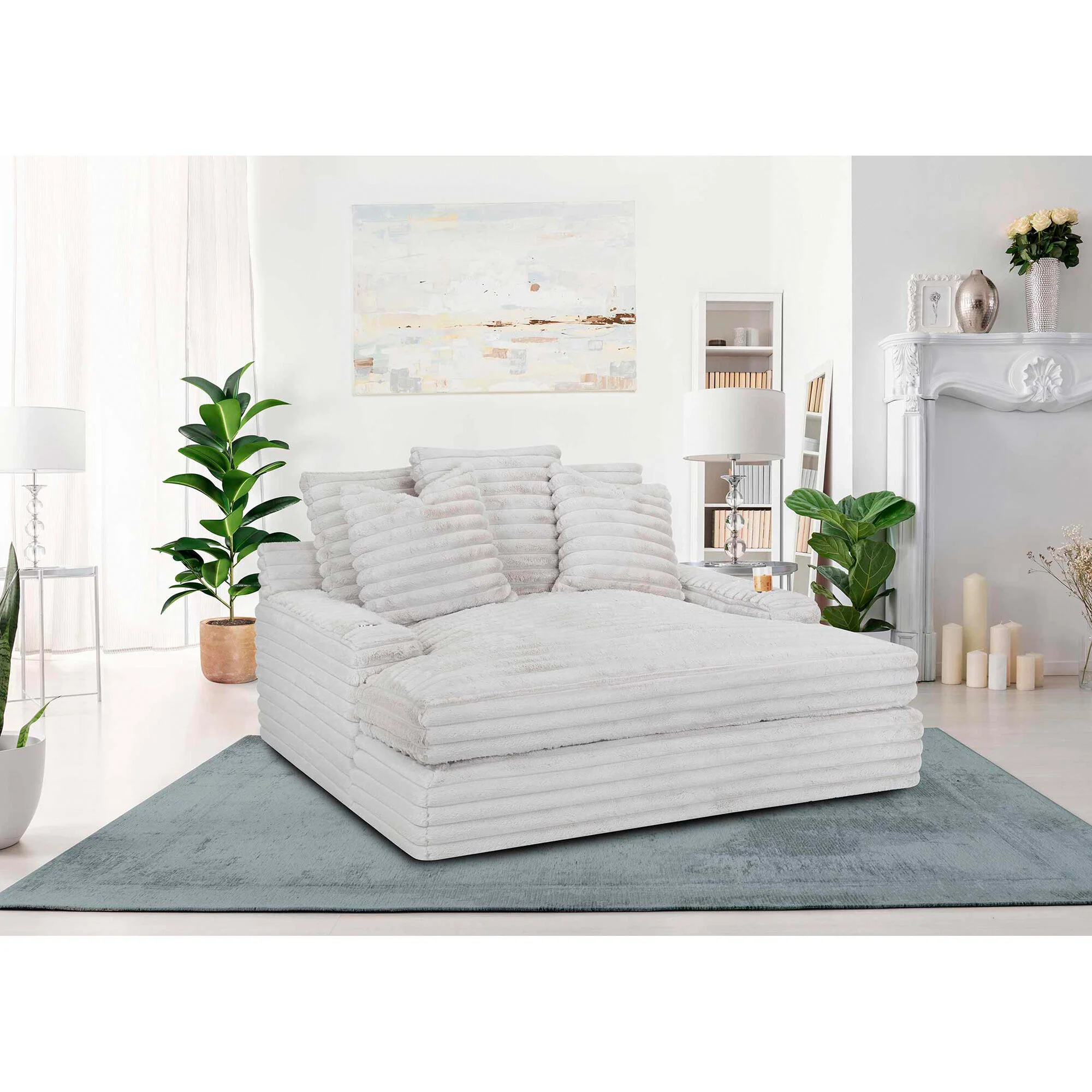Living Home Theater Chaise Lounge - Image 6