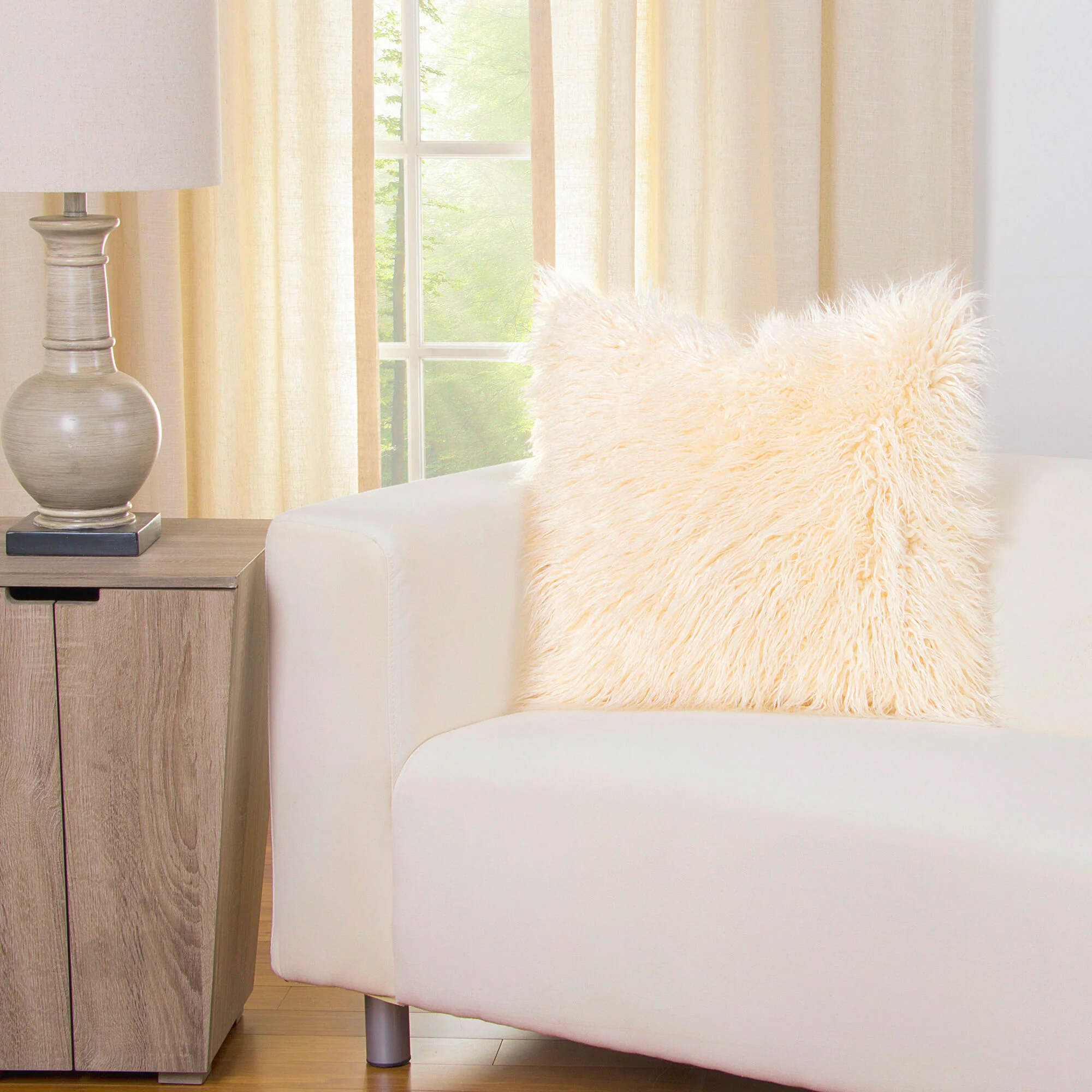 Llama 20 Inch Feather Pillow - Image 19