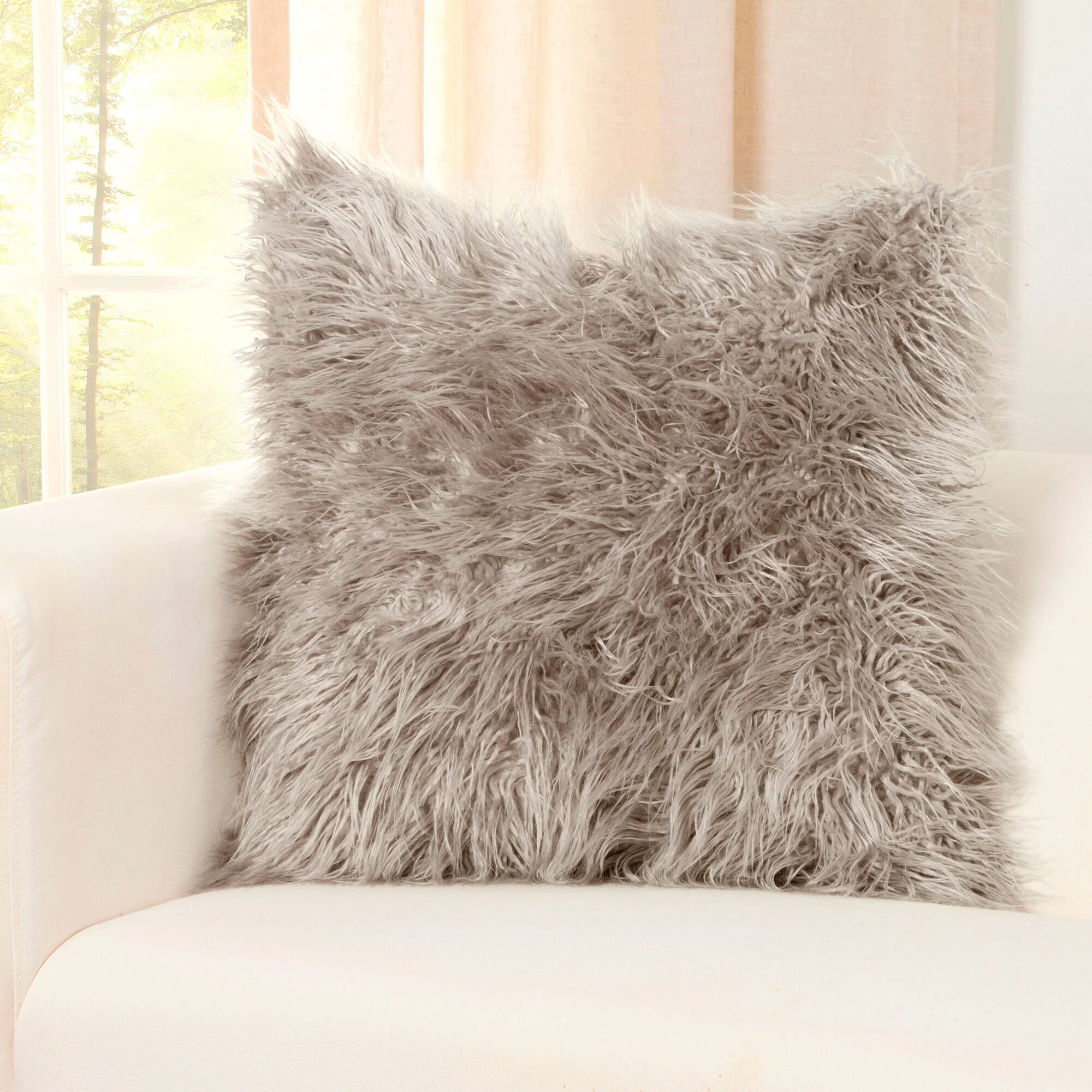 Llama 20 Inch Feather Pillow - Image 8