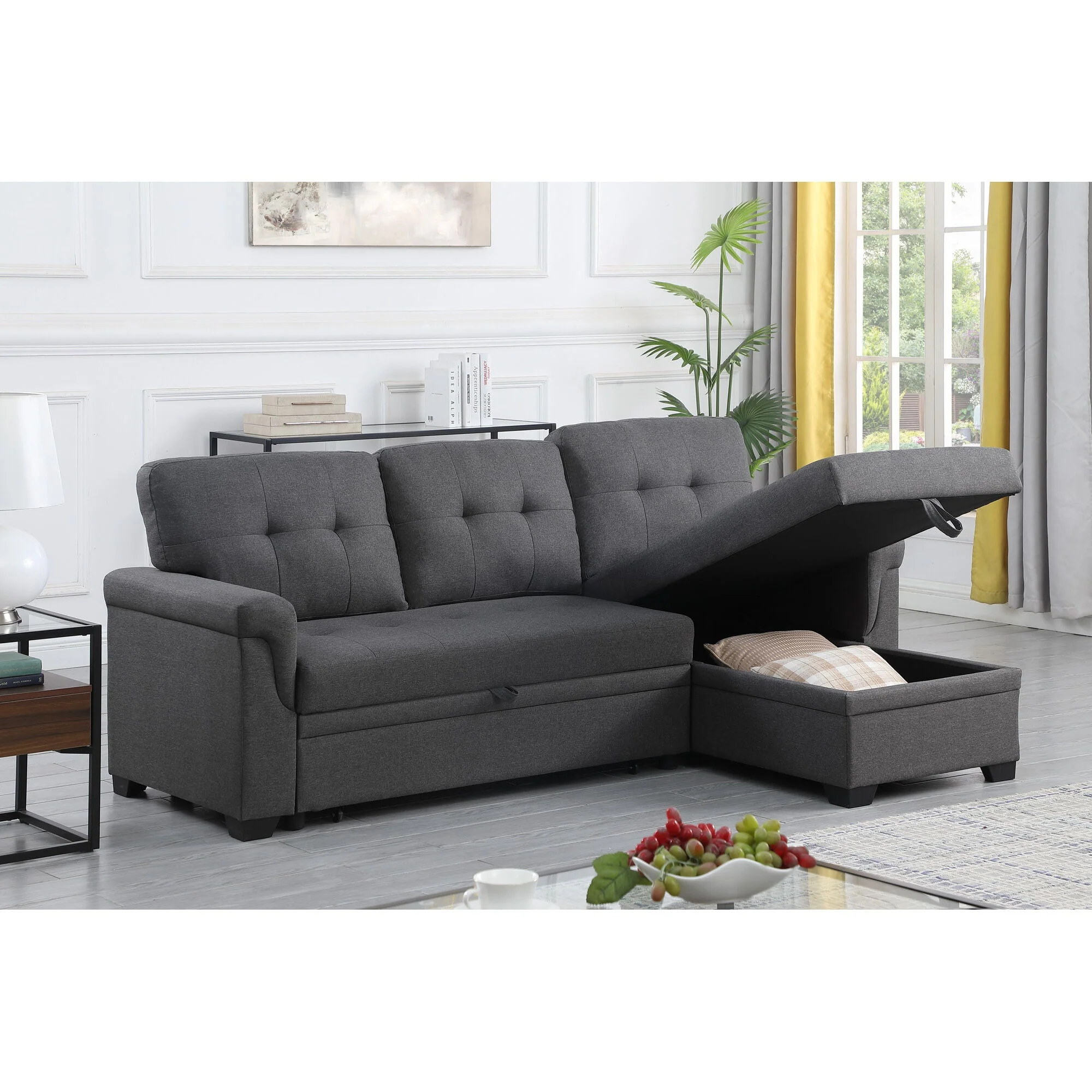 Lucca Sleeper Chaise Sofa Pop Up - Image 5