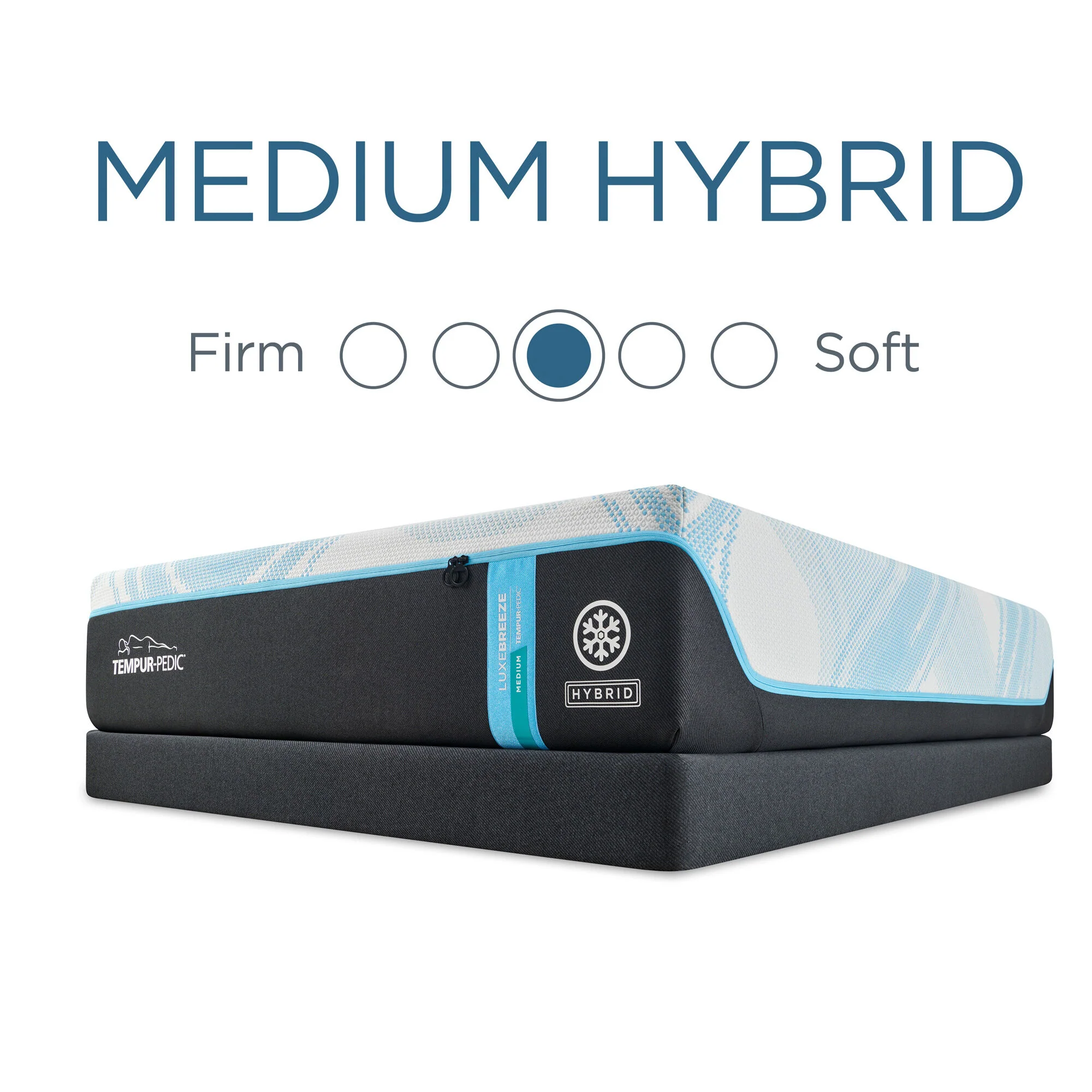 Tempur-Pedic TEMPUR-Luxe Breeze 2 Medium Hybrid Mattress - Image 31