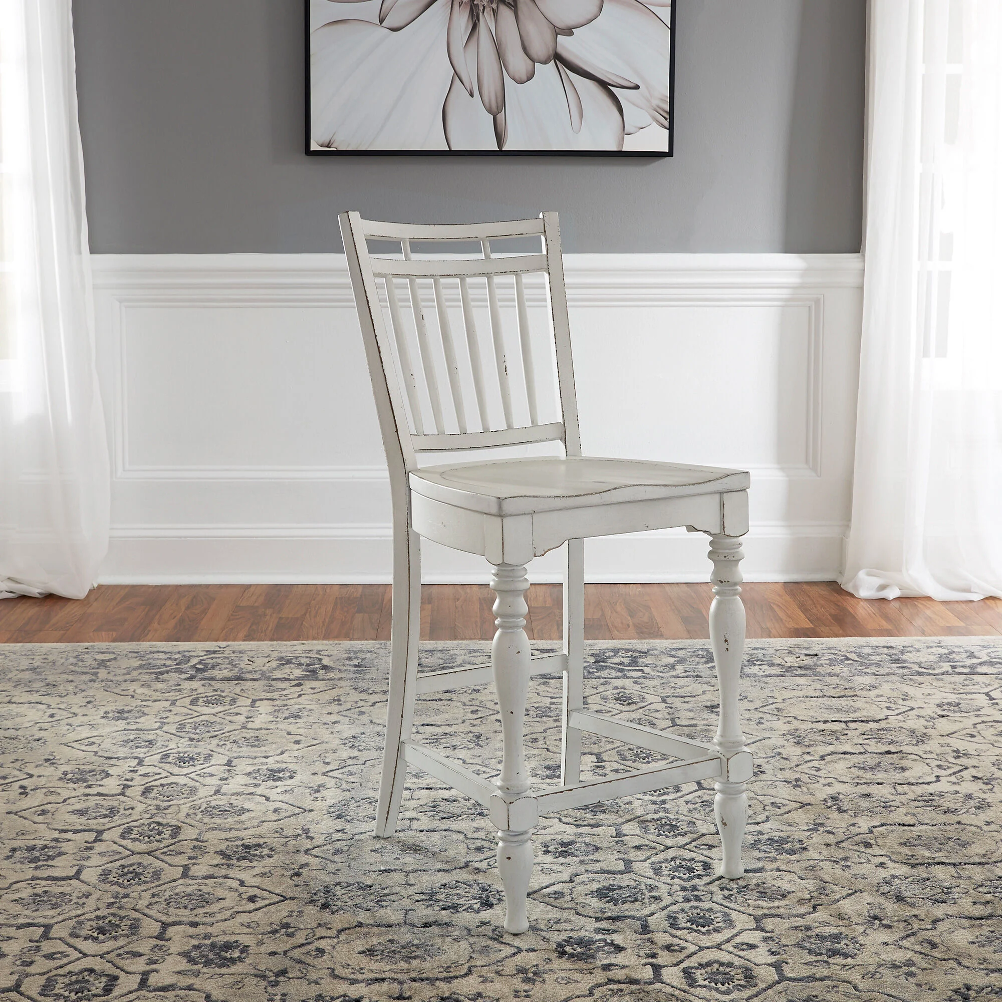 Magnolia Manor Spindle Back Counter Stool - Image 2