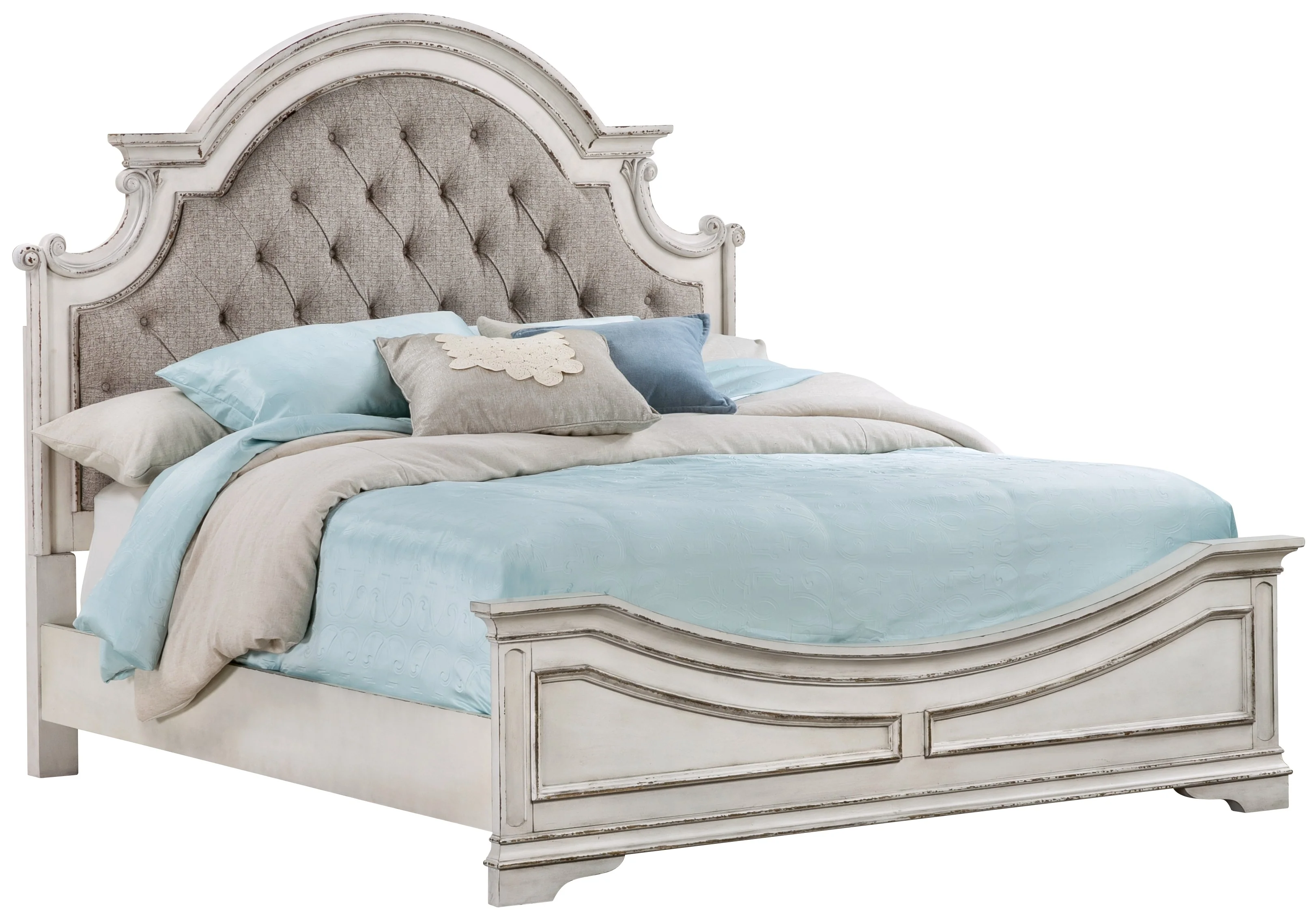 Magnolia Manor Upholstered 4 Piece Room Group - Image 5