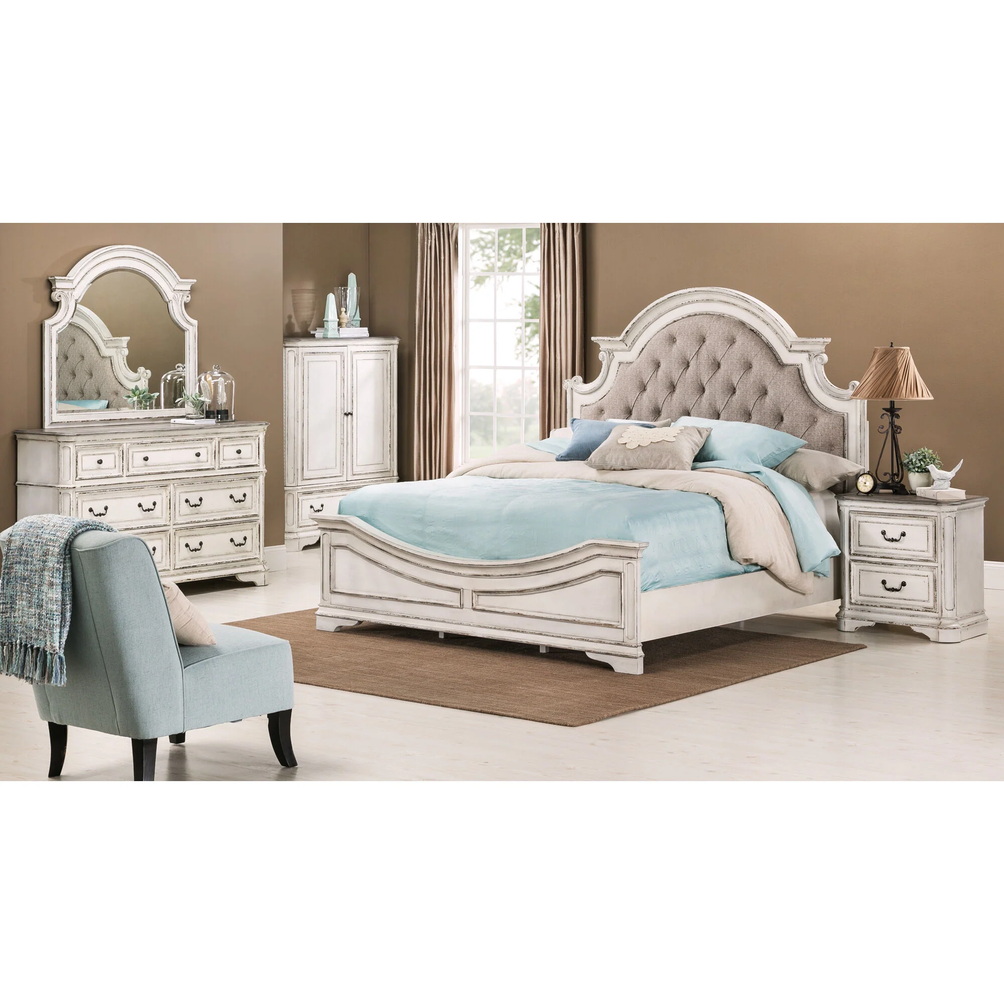Magnolia Manor Upholstered Bed - Image 11