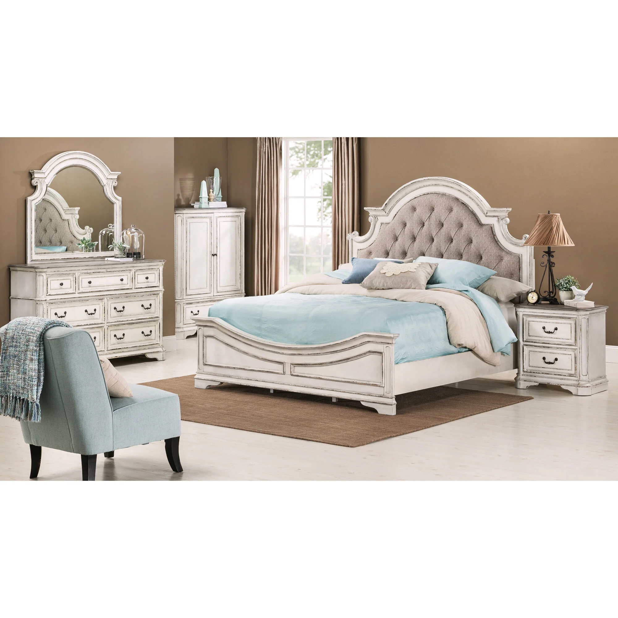 Magnolia Manor Upholstered Bed - Image 14