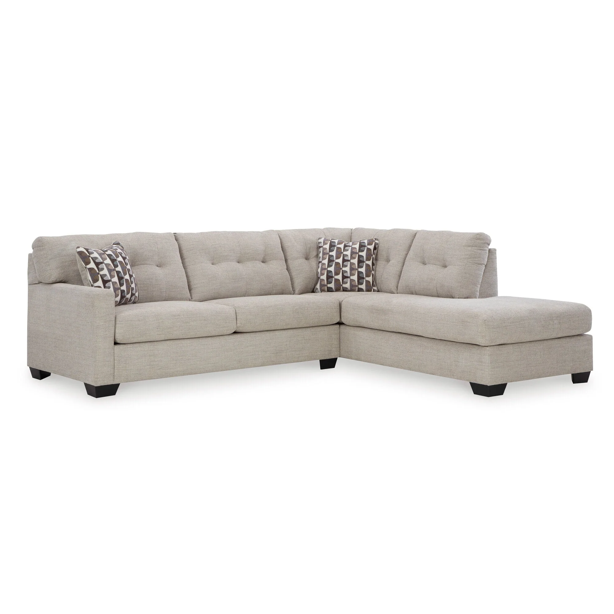 Mahoney Right Chaise Sleeper Sectional - Image 4