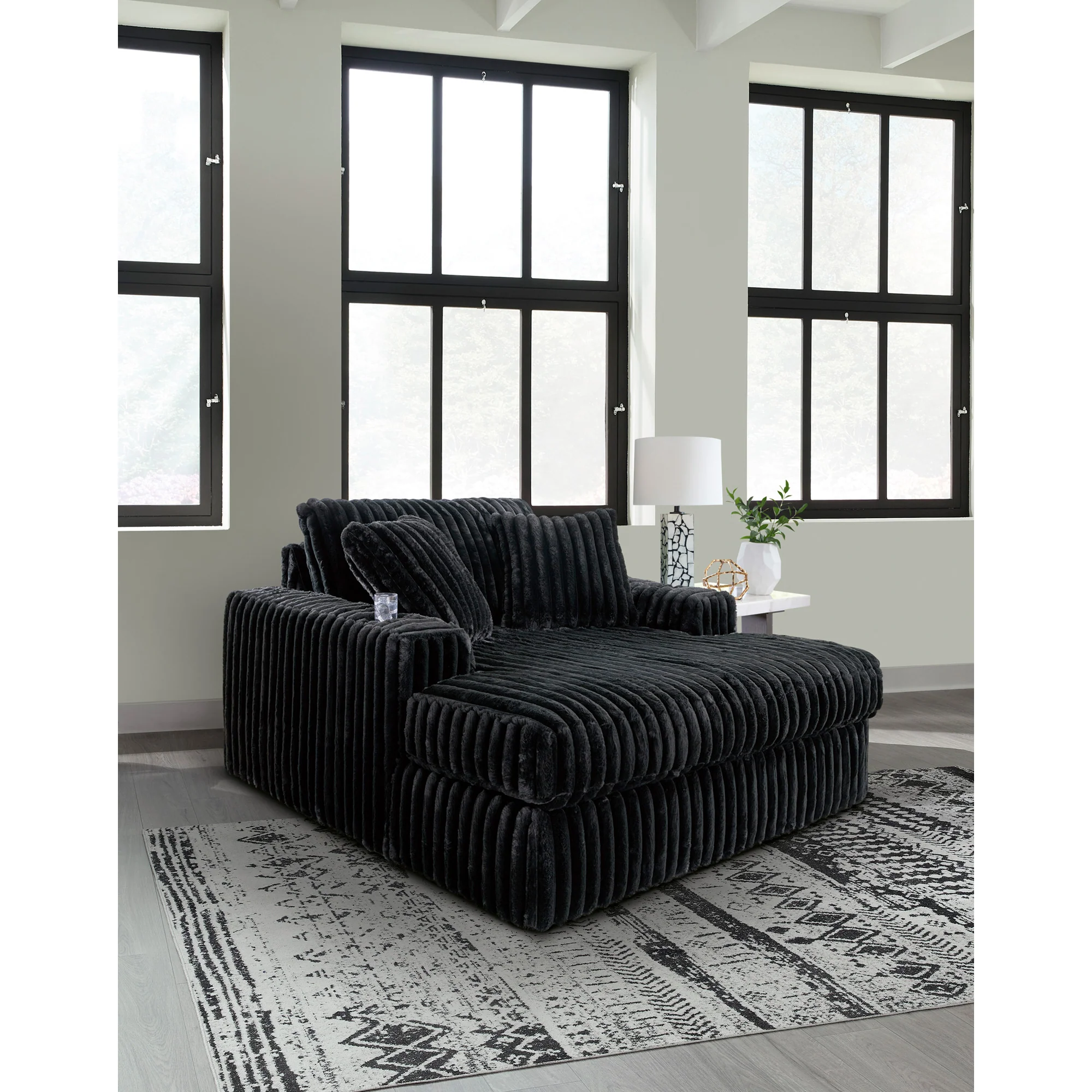 Midnight-Madness Oversized Chaise - Image 4