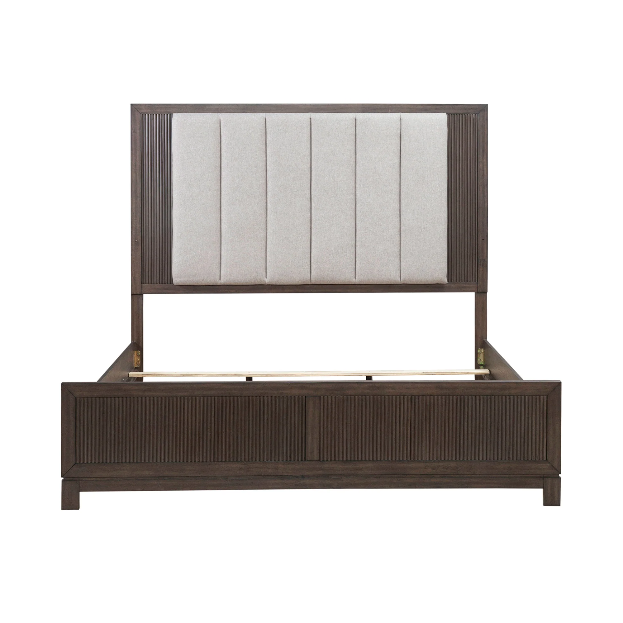 Modern Edge Upholstered Bed