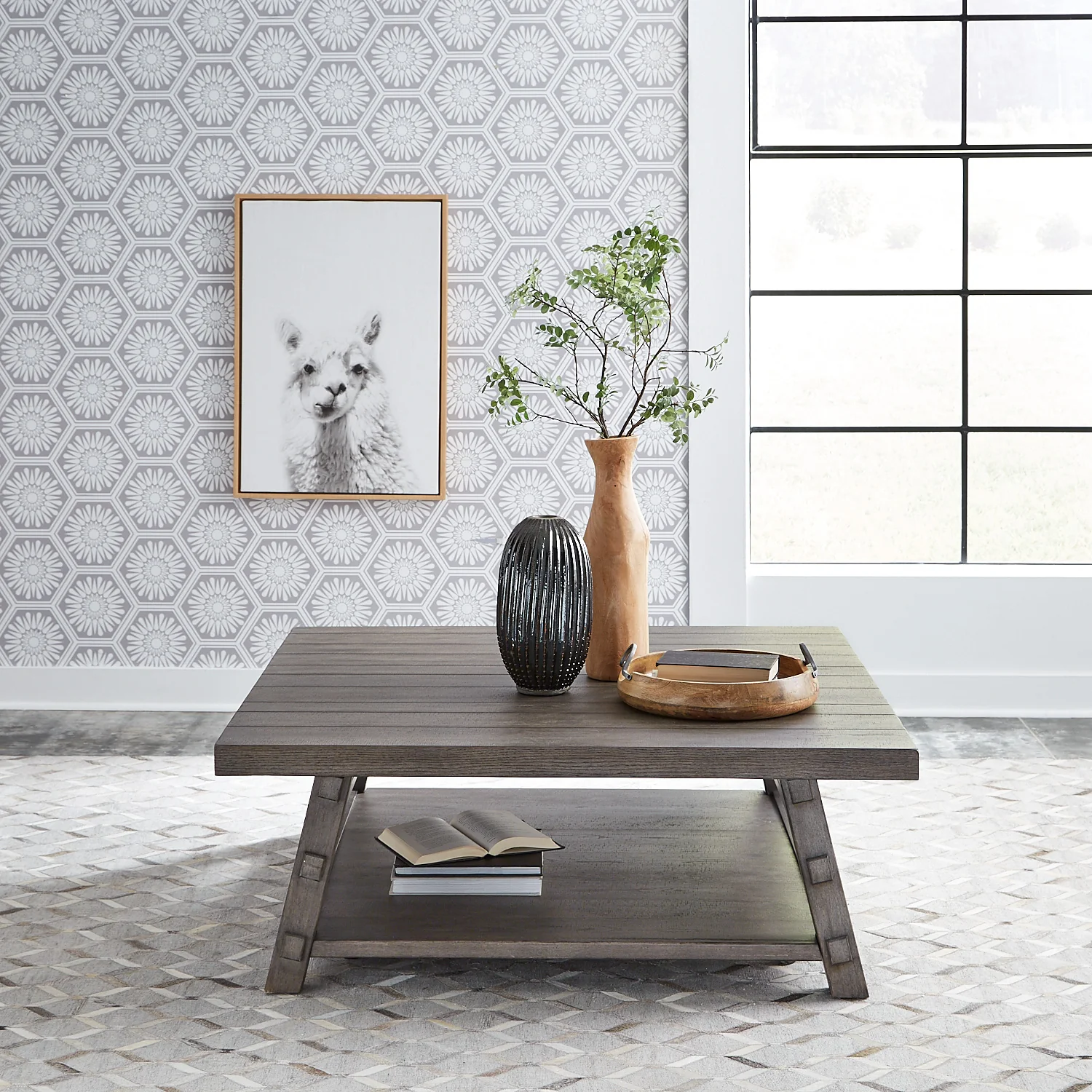 Modern Farmhouse Coffee Table - Image 3