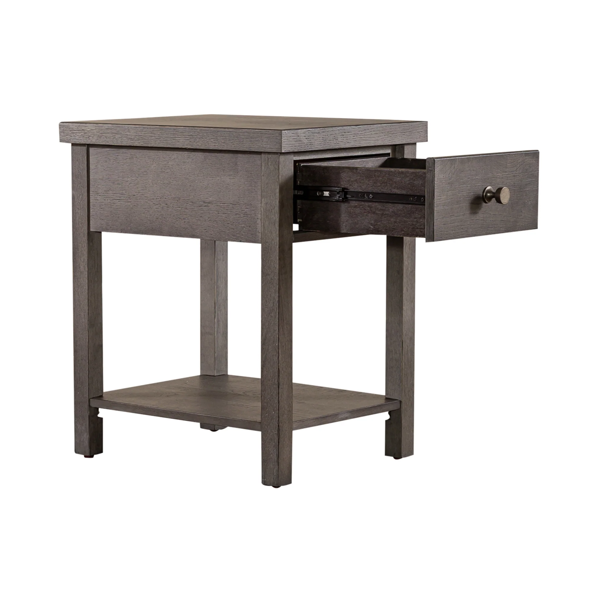 Modern Farmhouse Drawer End Table - Image 11