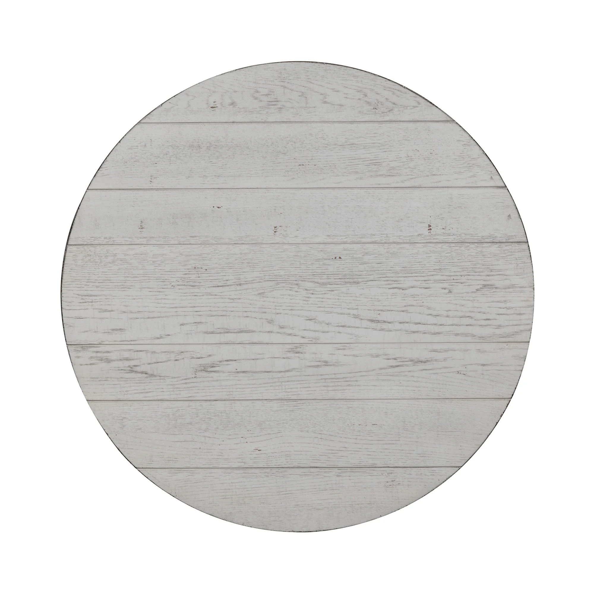 Modern Farmhouse Drum Coffee Table - Image 6