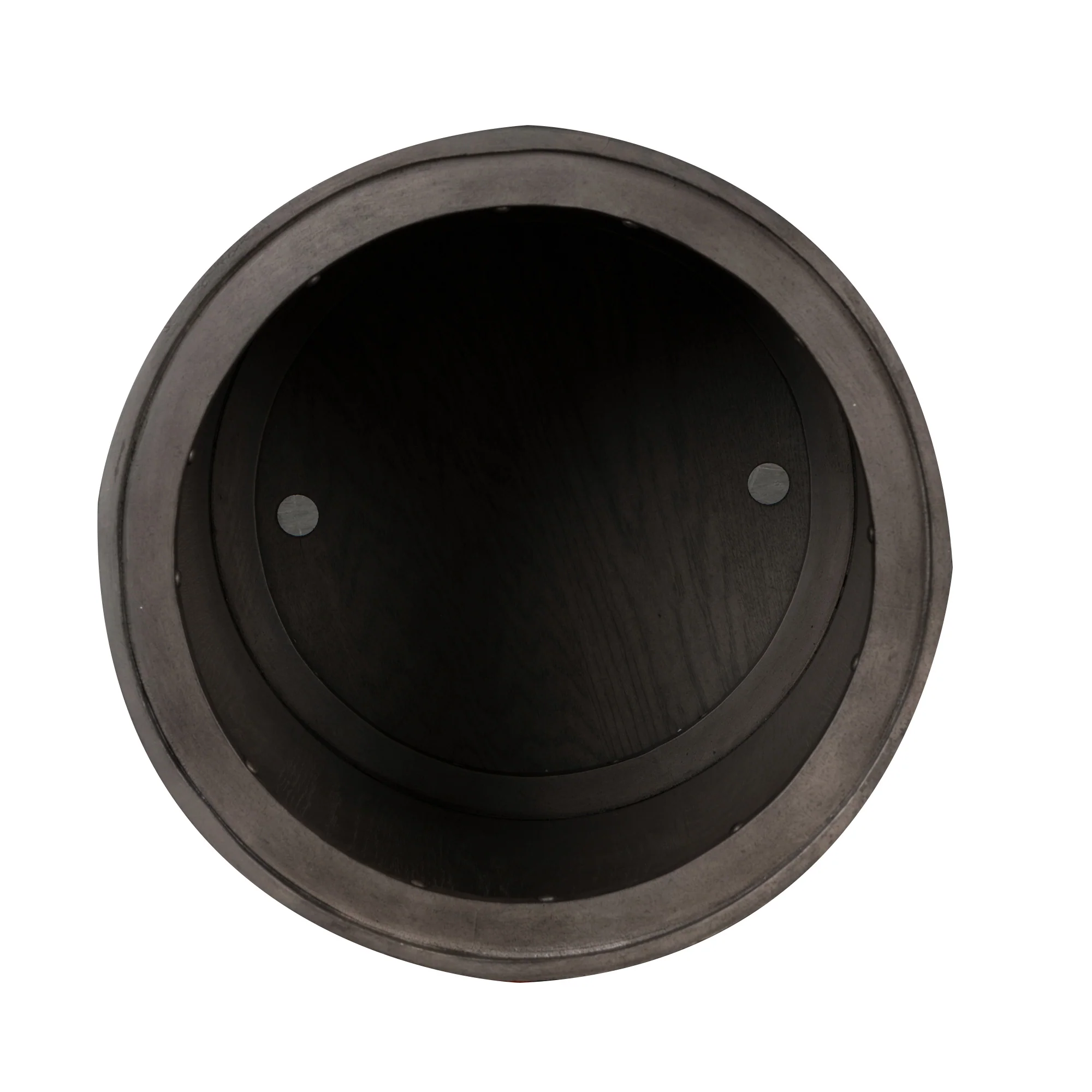 Modern Farmhouse Drum End Table - Image 6