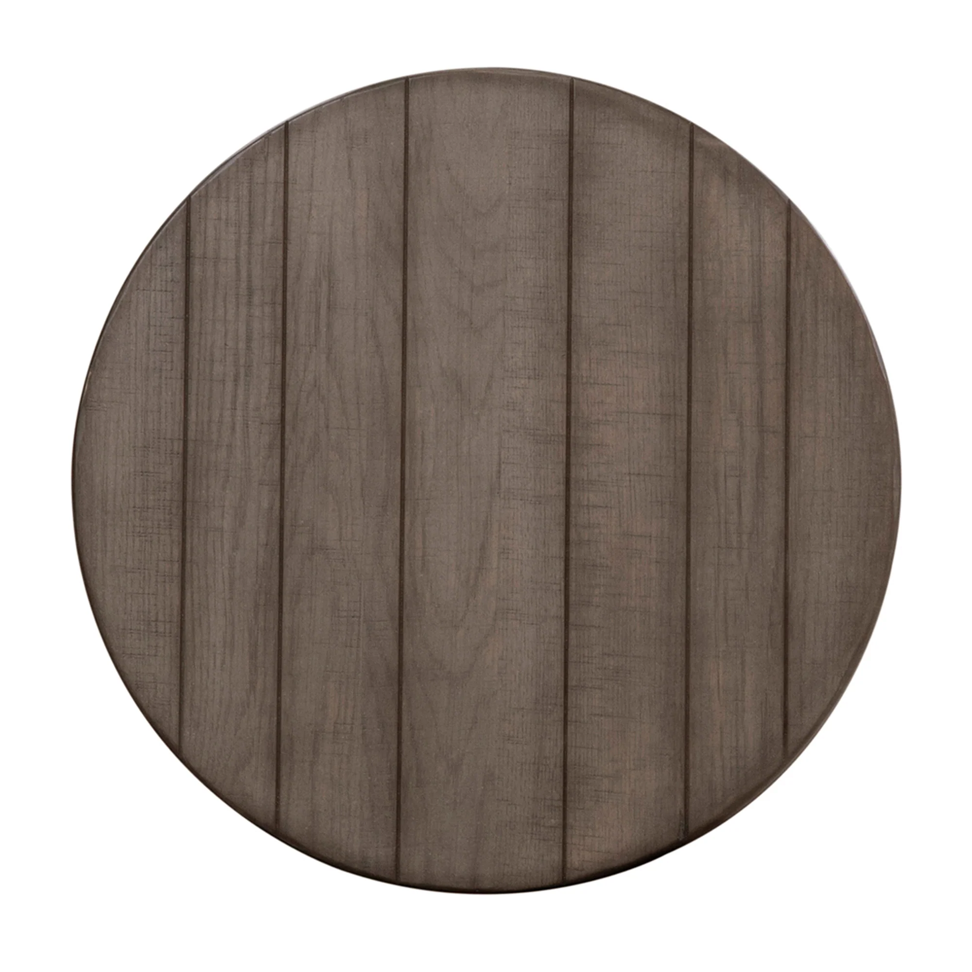Modern Farmhouse Round End Table - Image 4