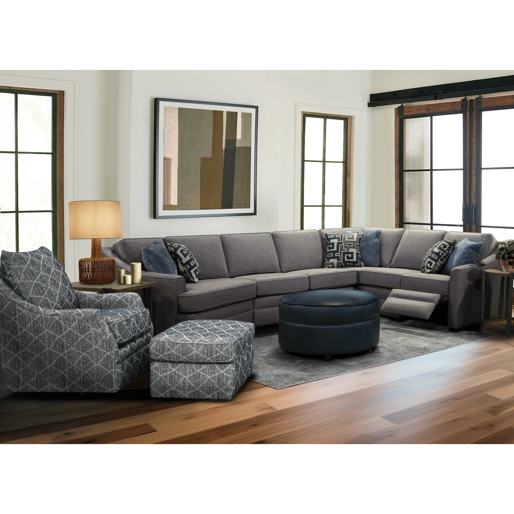 Monroe Gliding Ottoman - Image 3