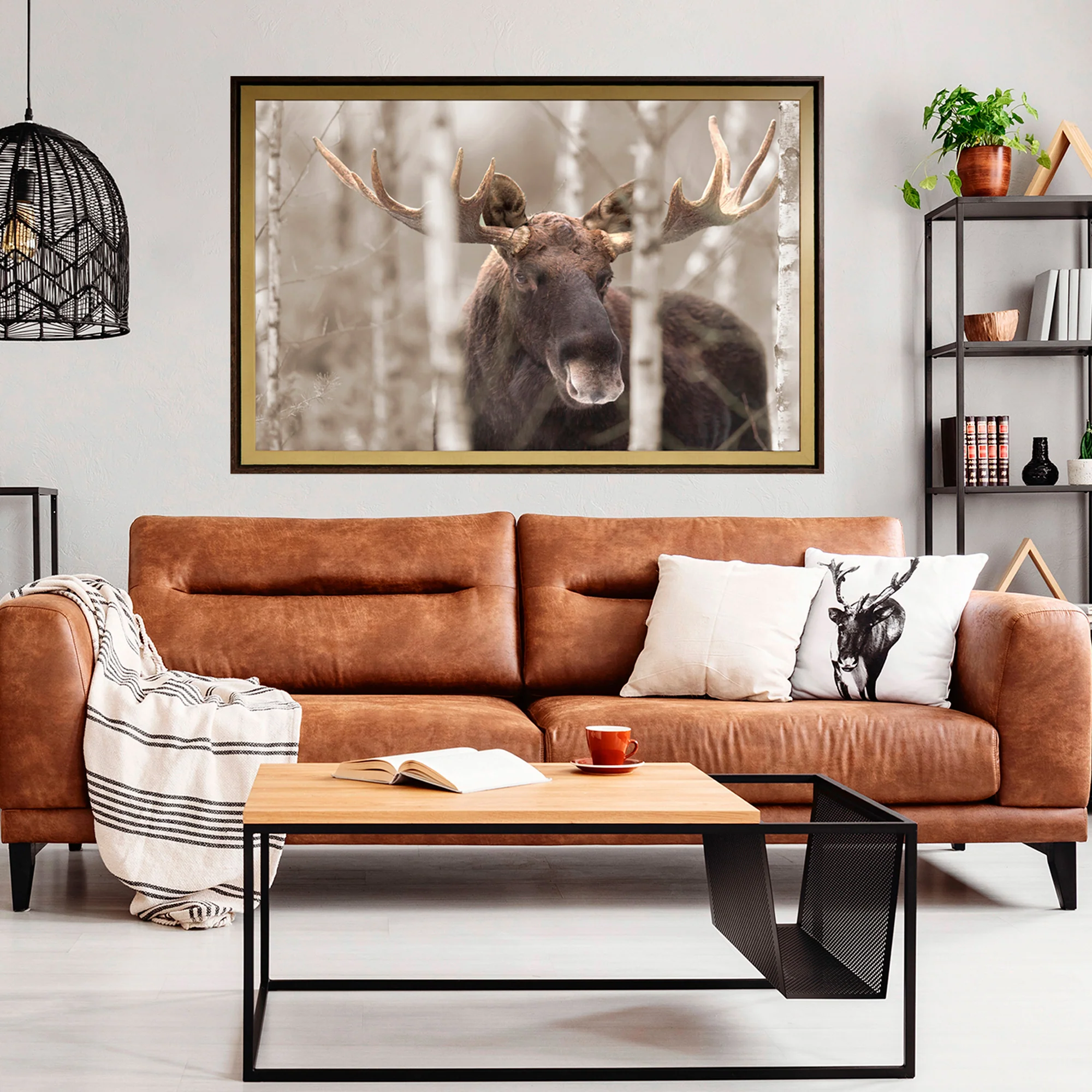 Moose Horn Wall Art - Image 3