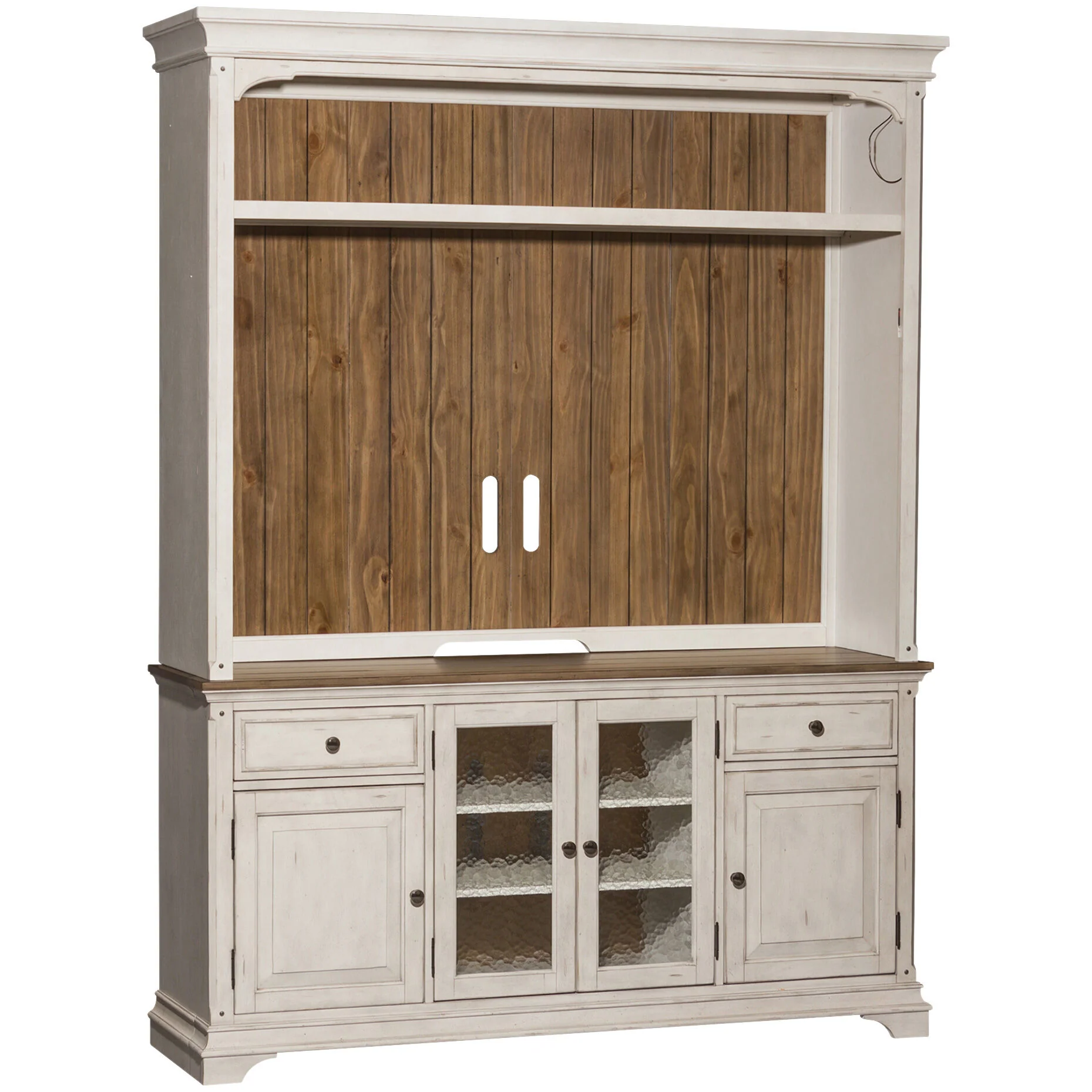 Morgan Creek 68 Inch Console and Hutch - Image 2