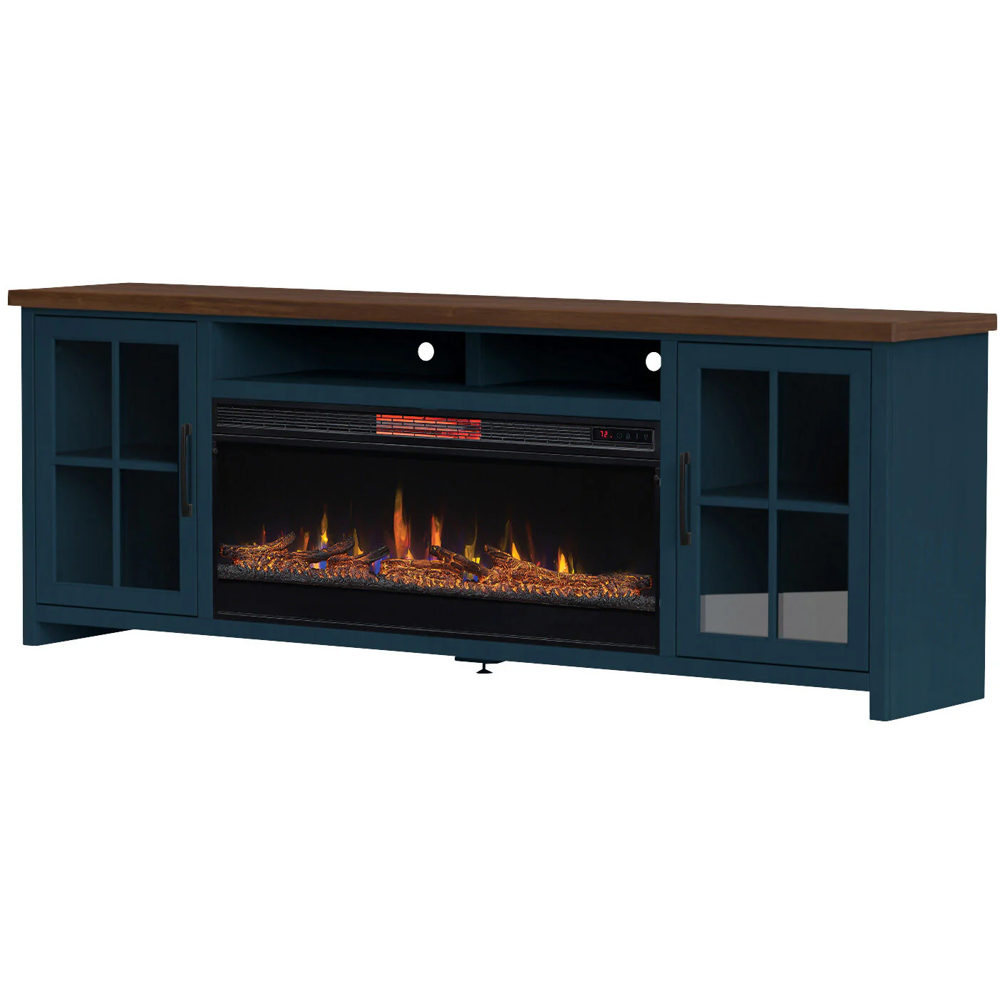 Nantucket 88 Inch Fireplace Console - Image 2