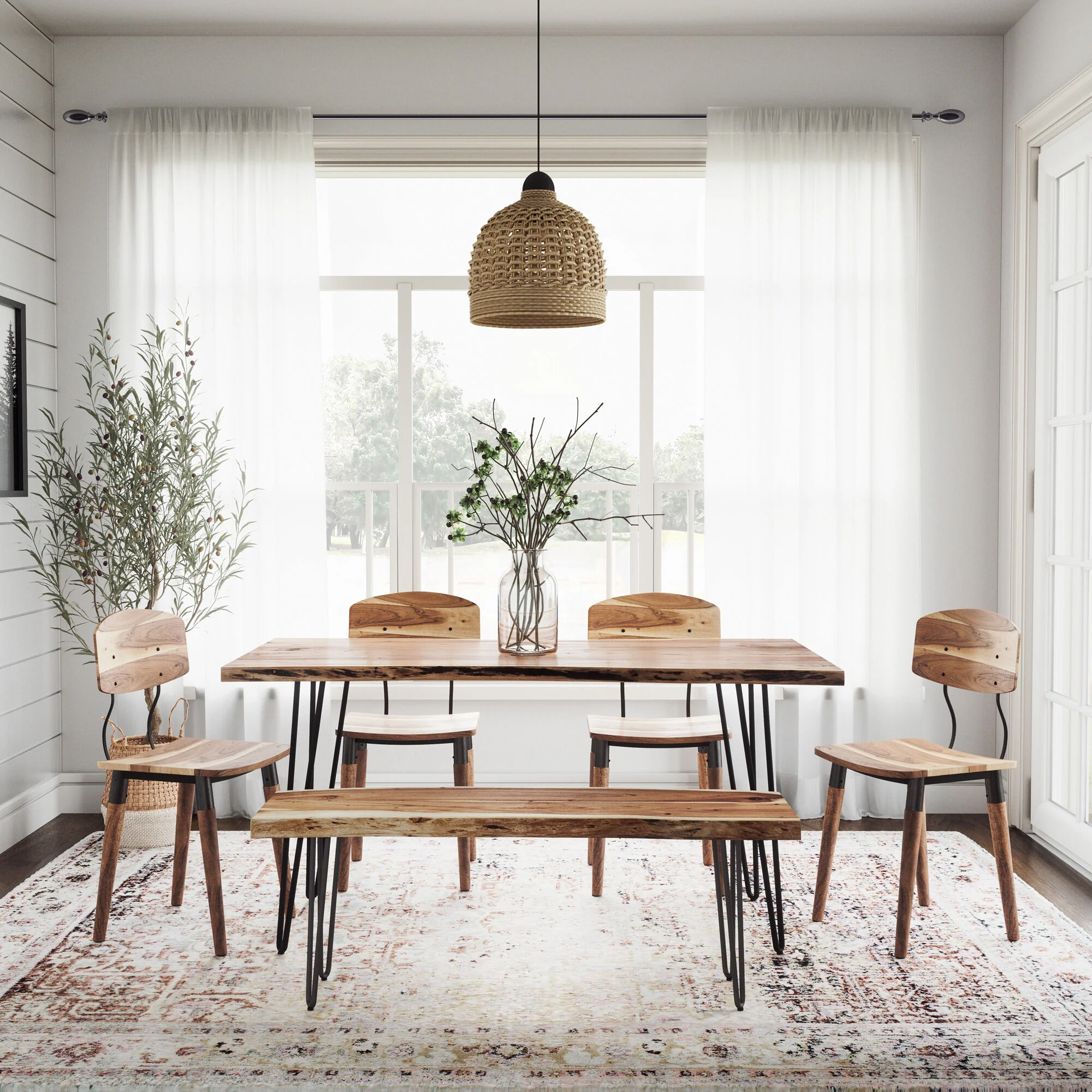 Natures Edge 60 Inch Dining Table - Image 12
