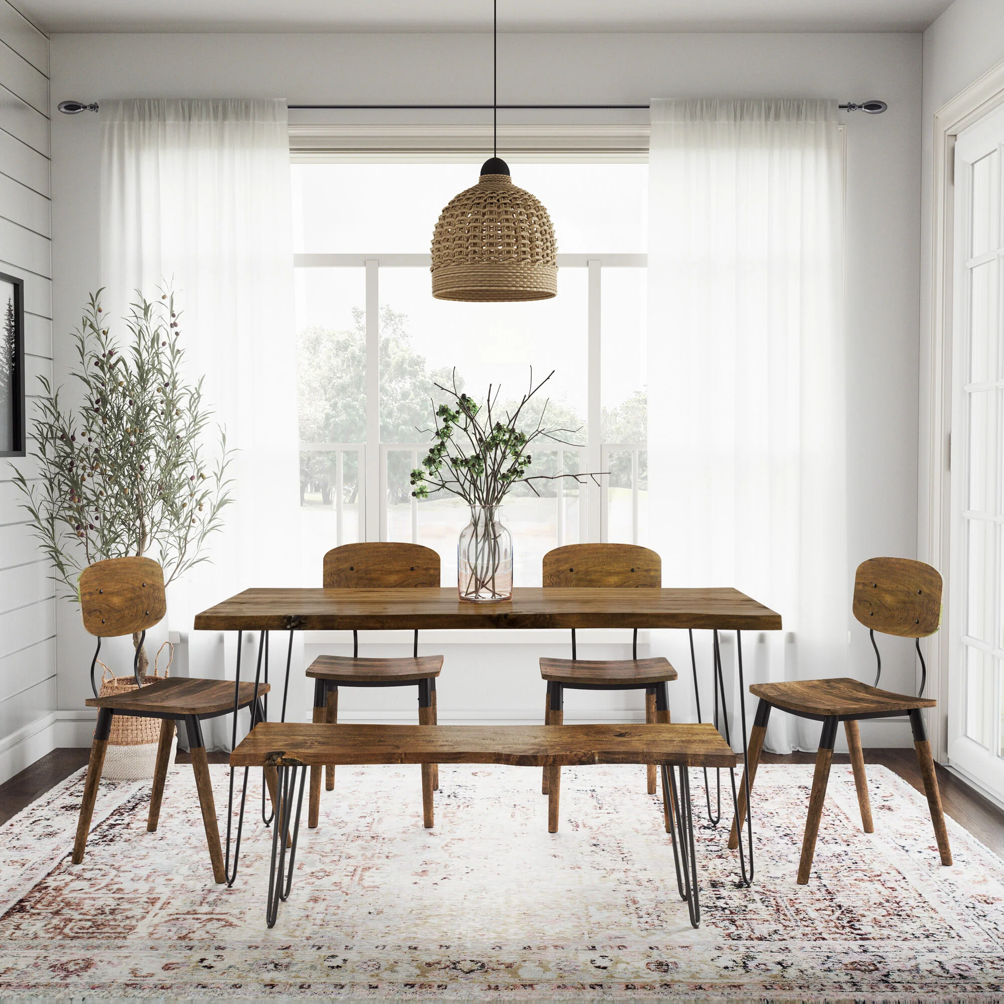 Natures Edge 60 Inch Dining Table - Image 4