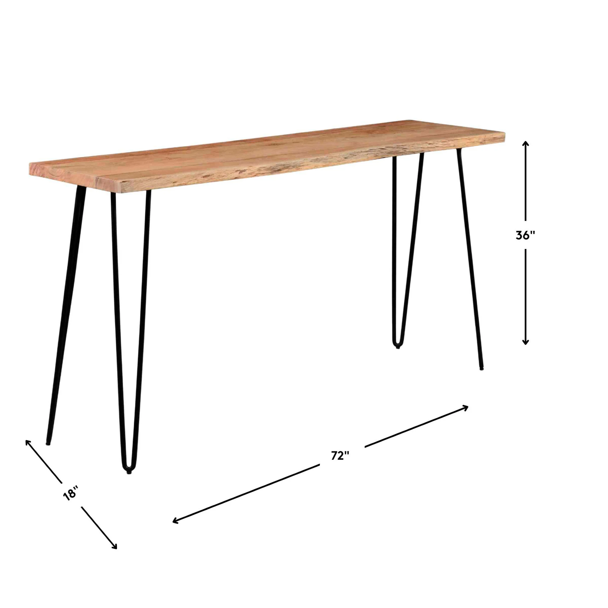 Natures Edge 72 Inch Counter Table - Image 14