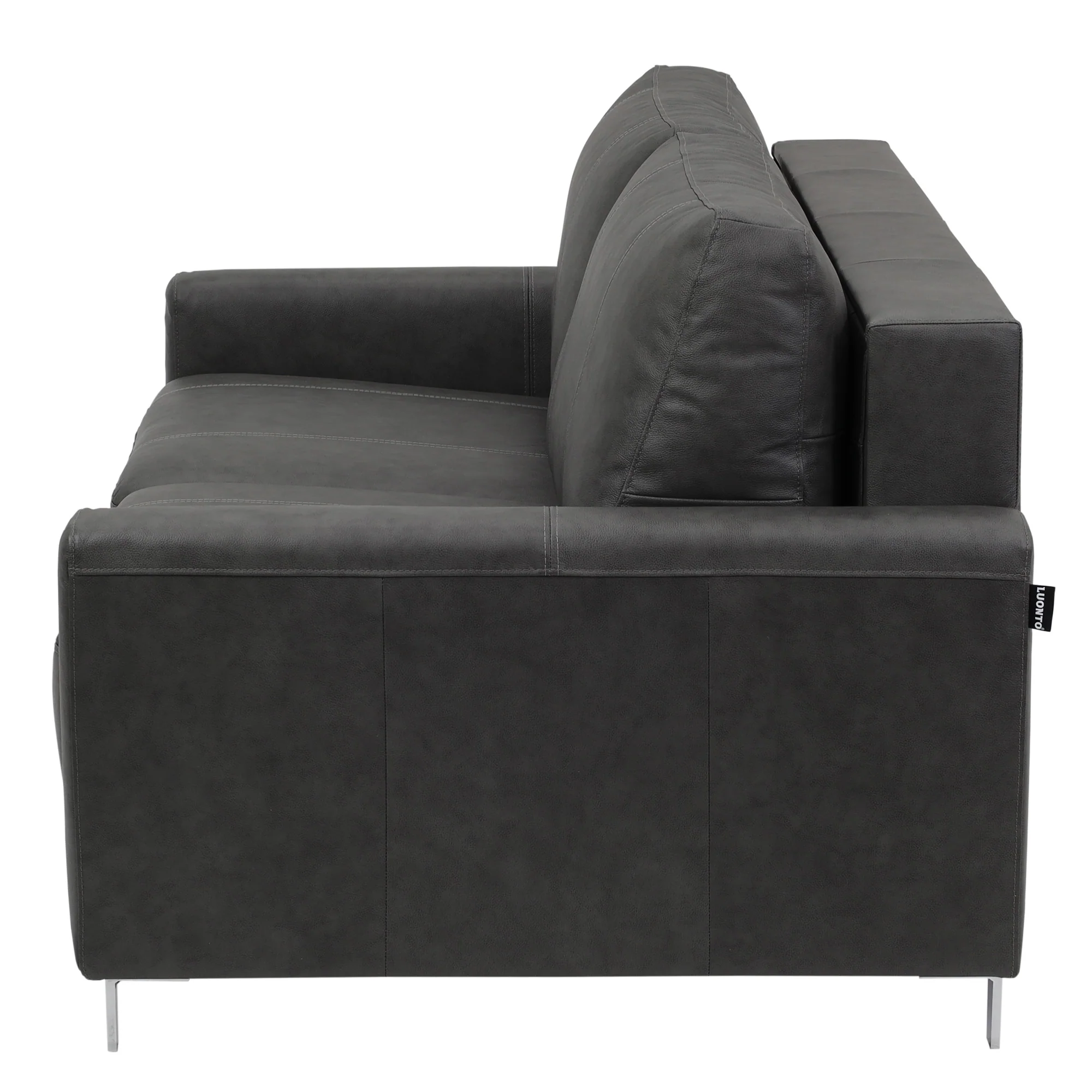 Nico Leather Sleeper Loveseat - Image 12