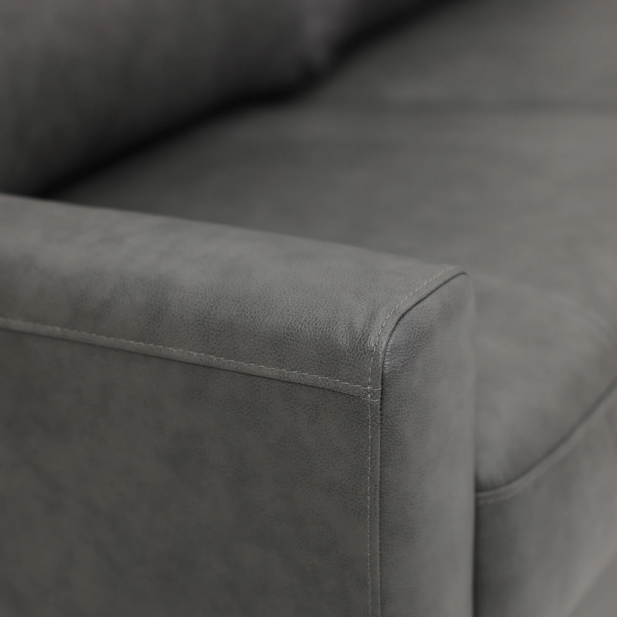 Nico Leather Sleeper Loveseat - Image 15
