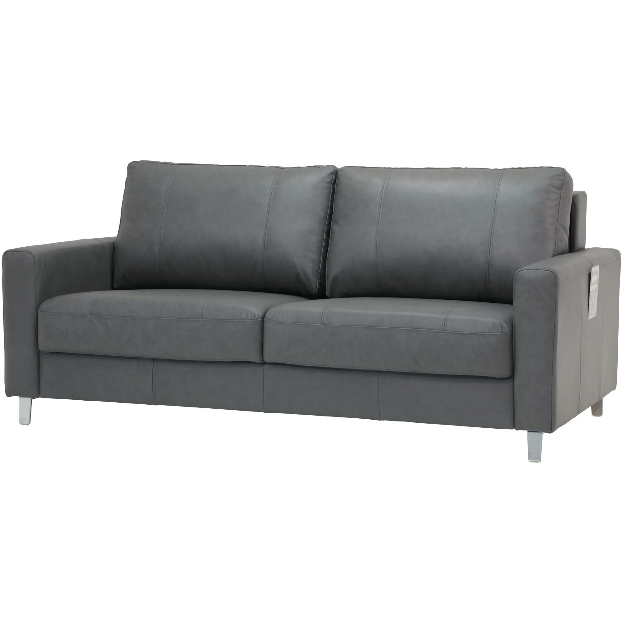Nico Leather Sleeper Loveseat - Image 3