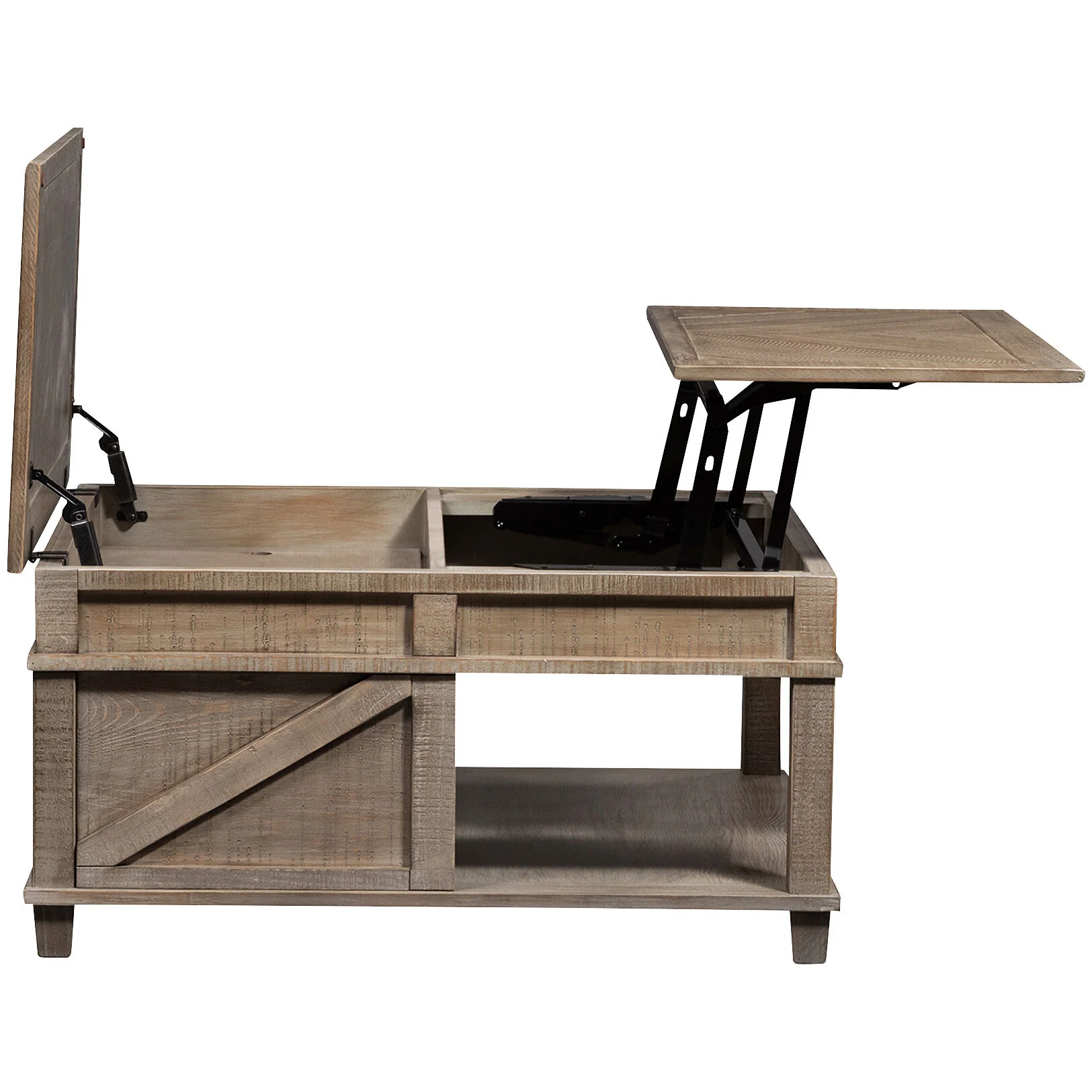 Parkland Falls Square Lift Top Coffee Table - Image 3