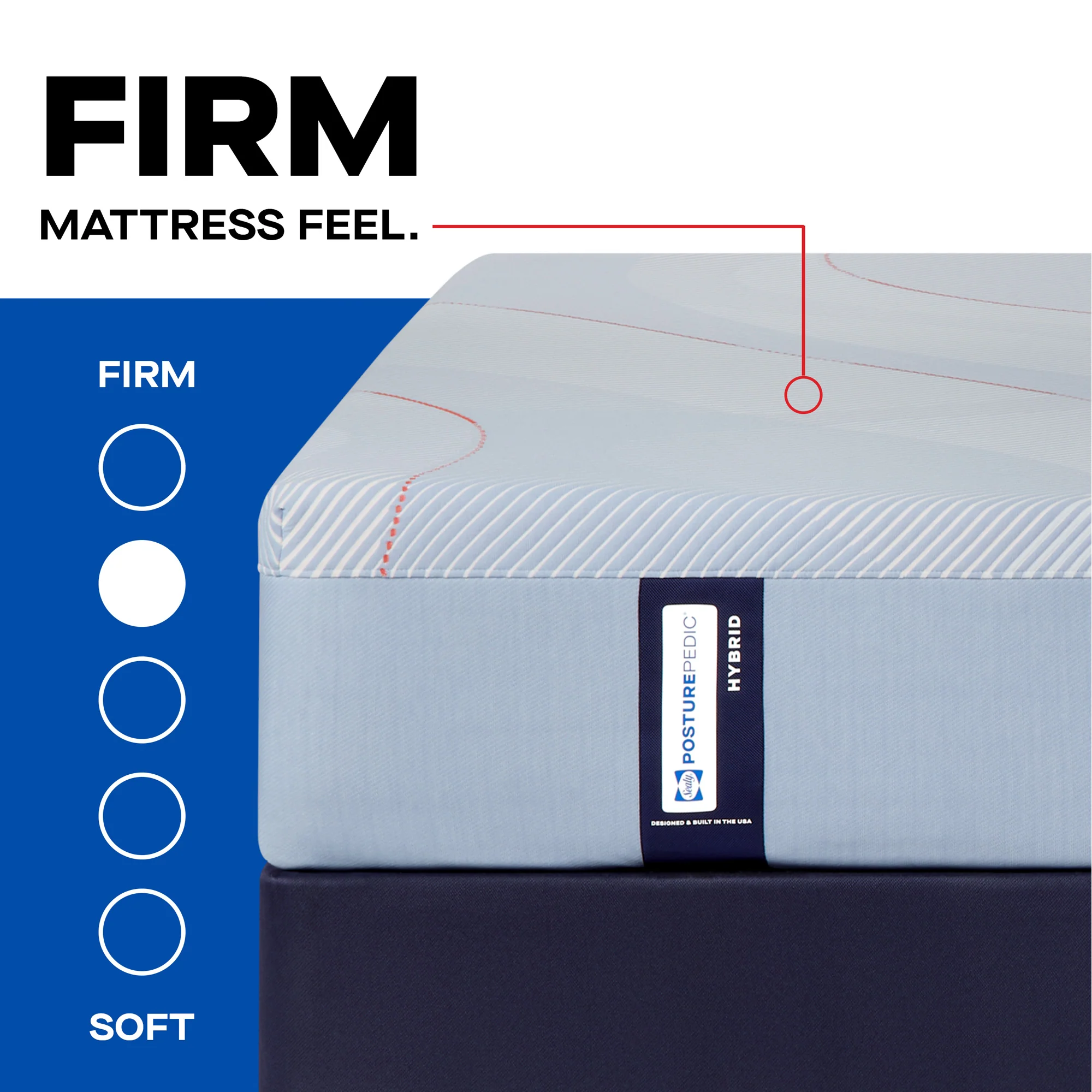 Sealy Posturepedic Dallas Firm Hybrid Mattress - Image 18