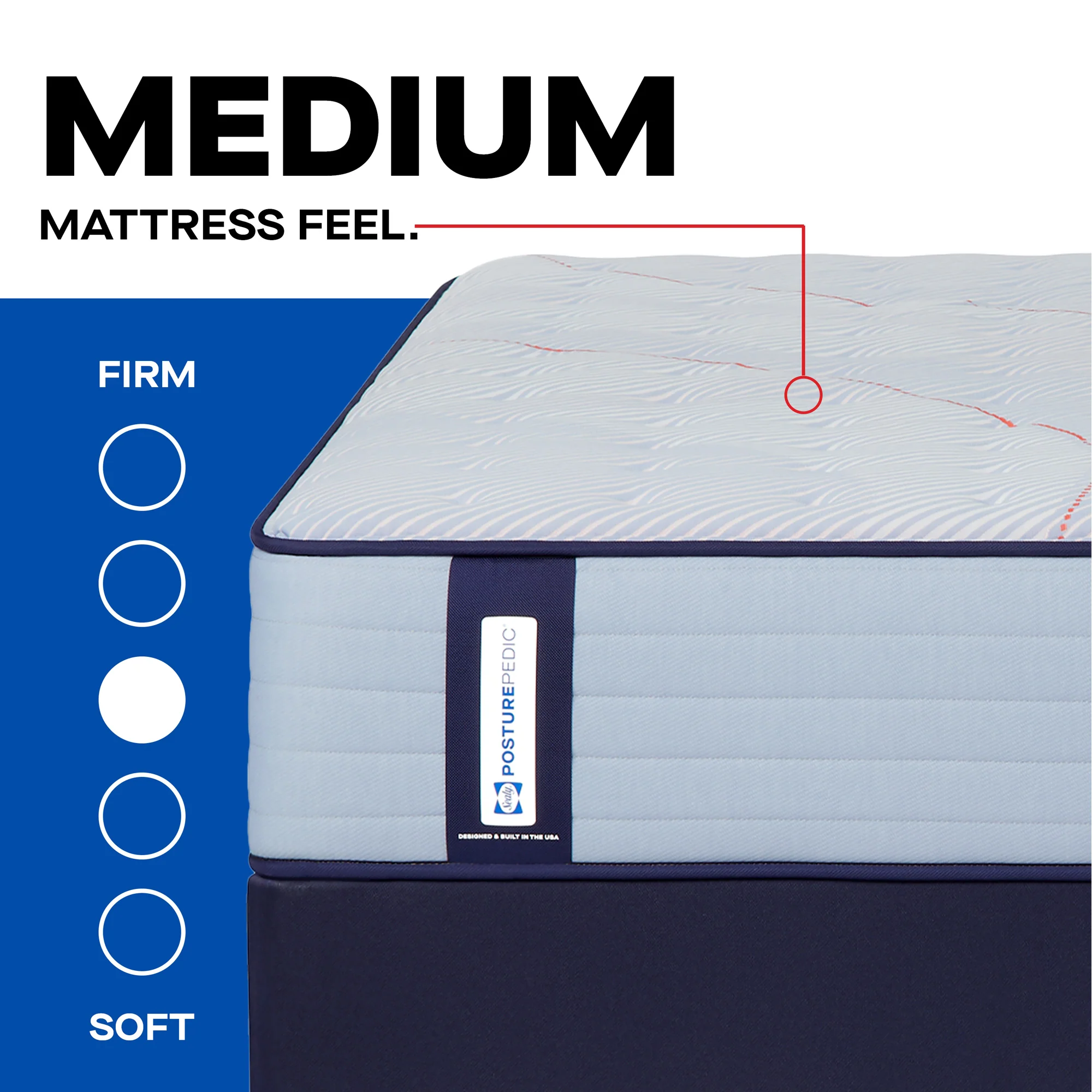 Sealy Posturepedic Dallas Medium Tight Top Mattress - Image 53