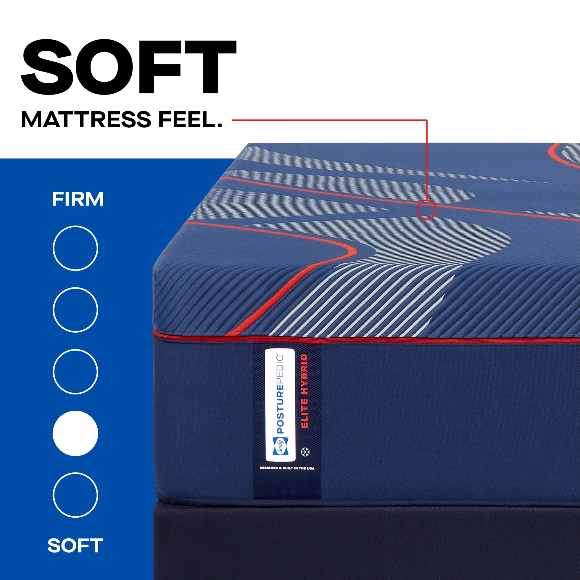 Sealy Posturepedic Elite Brenham II Soft Hybrid Mattress - Image 13