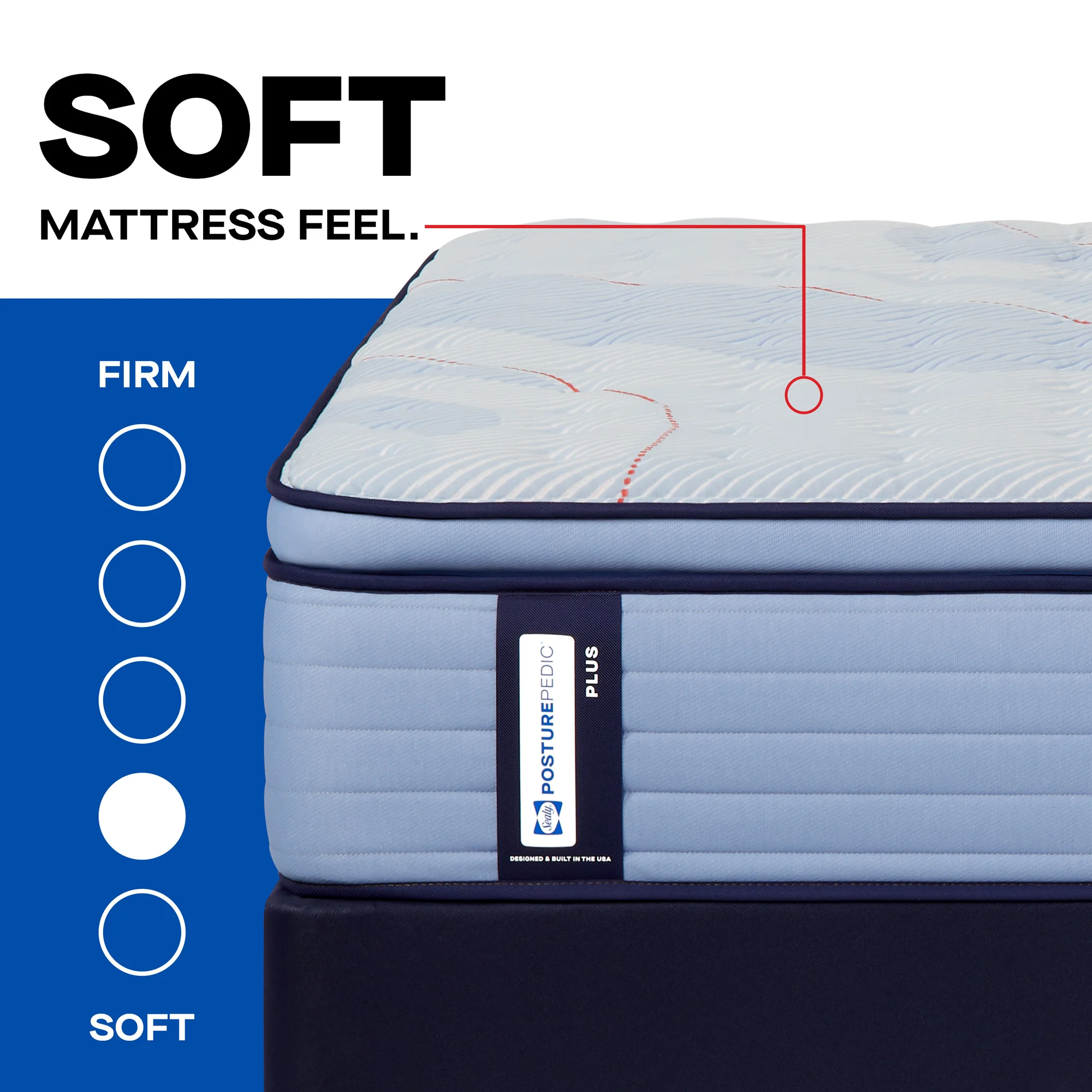 Sealy Posturepedic Plus Hagerstown Soft Pillowtop Mattress - Image 46