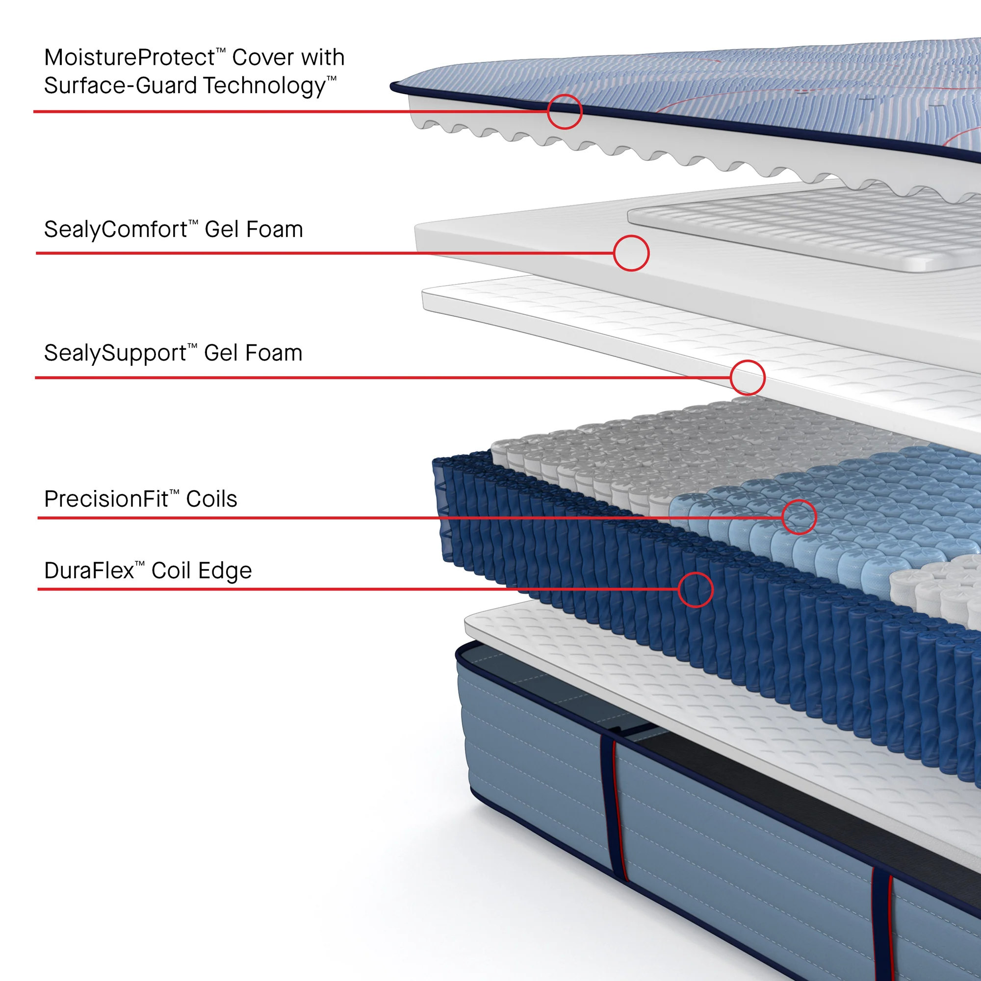 Sealy Posturepedic Plus Hagerstown Ultra Firm Tight Top Mattress - Image 41