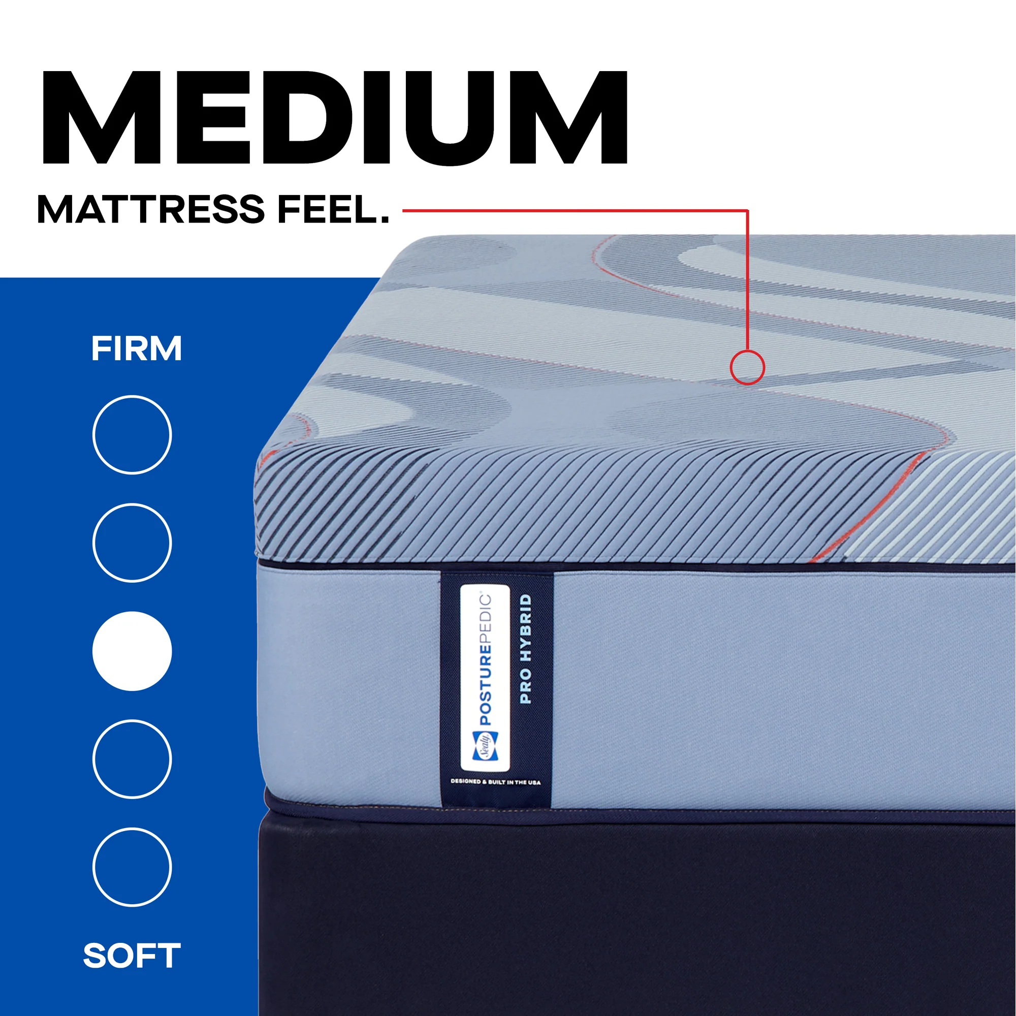 Sealy Posturepedic Pro Indianapolis Medium Hybrid Mattress - Image 41