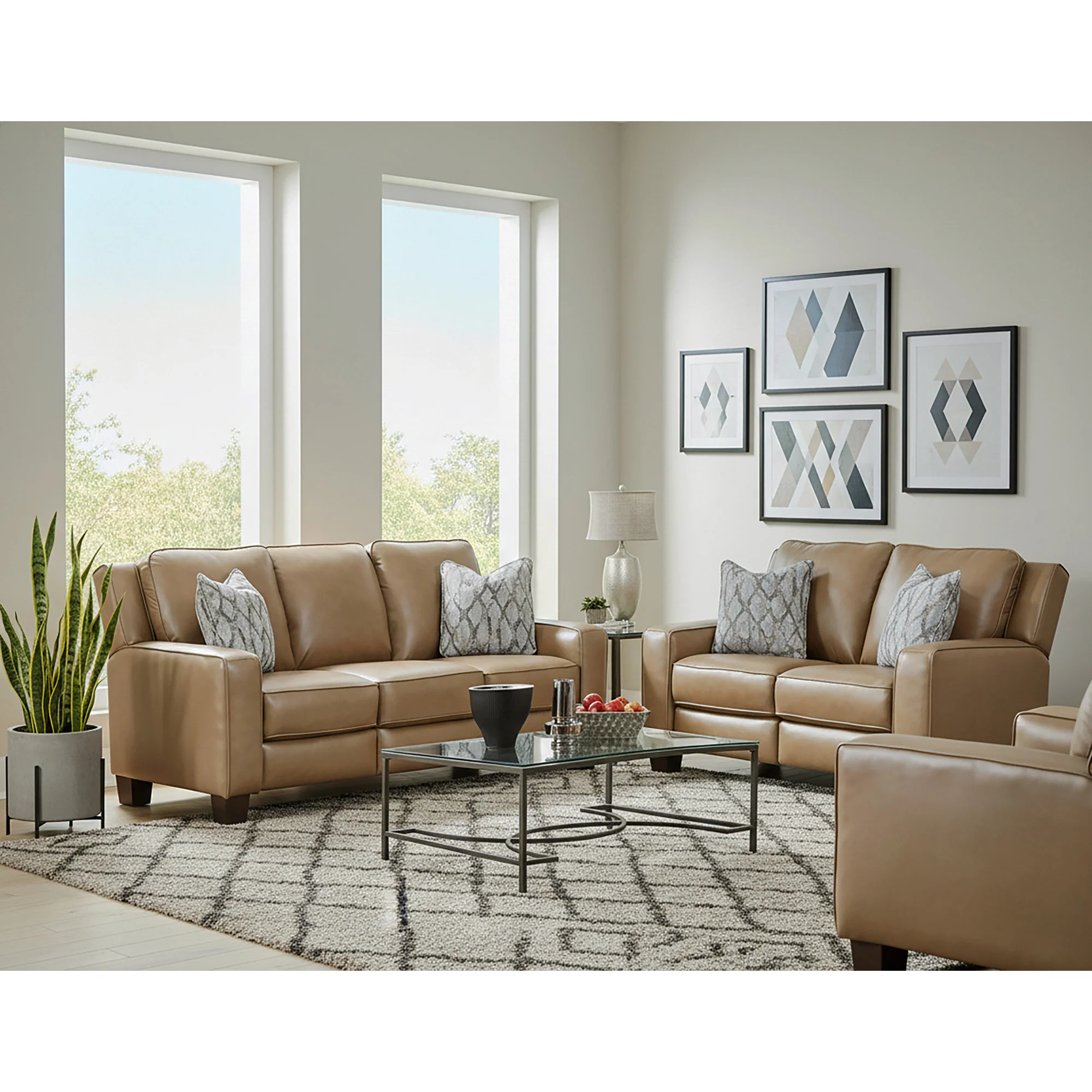 Primrose Hill Leather Power Reclining Loveseat - Image 3