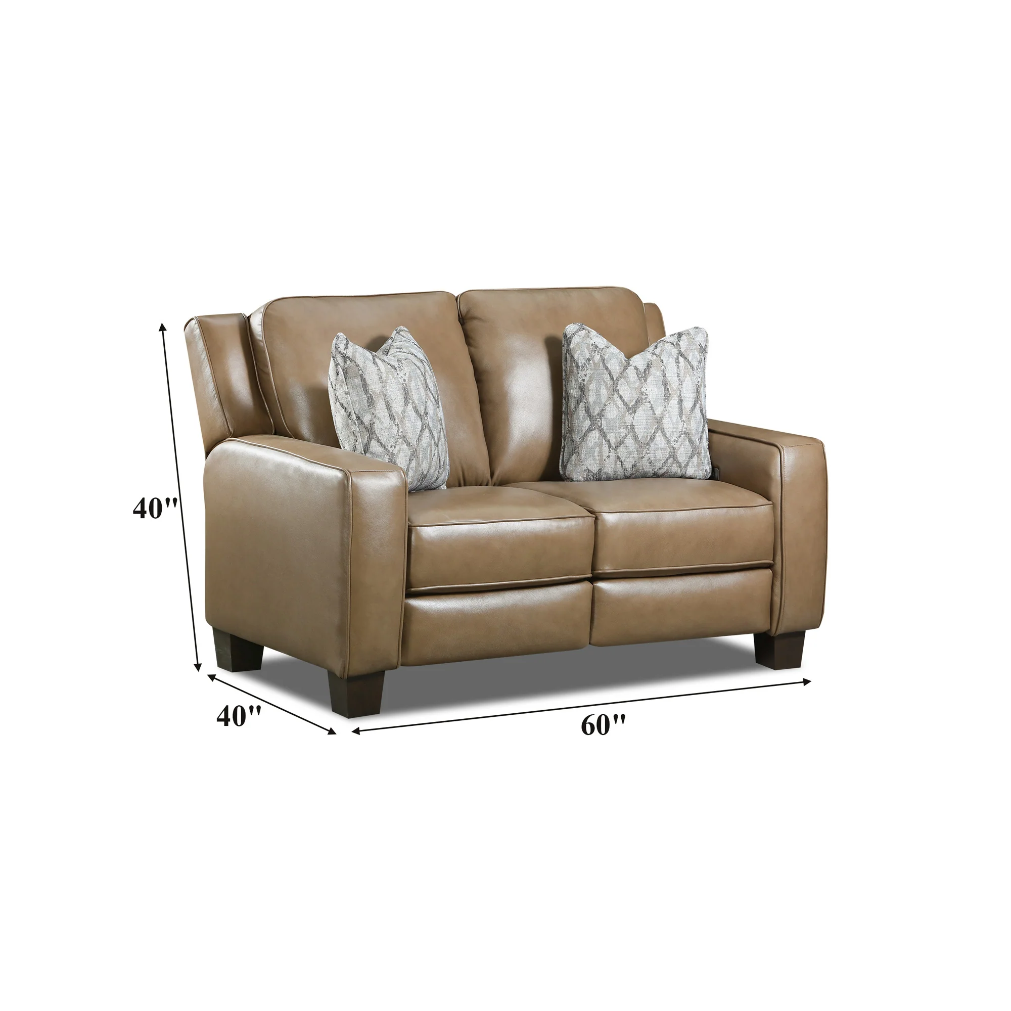 Primrose Hill Leather Power Reclining Loveseat - Image 8
