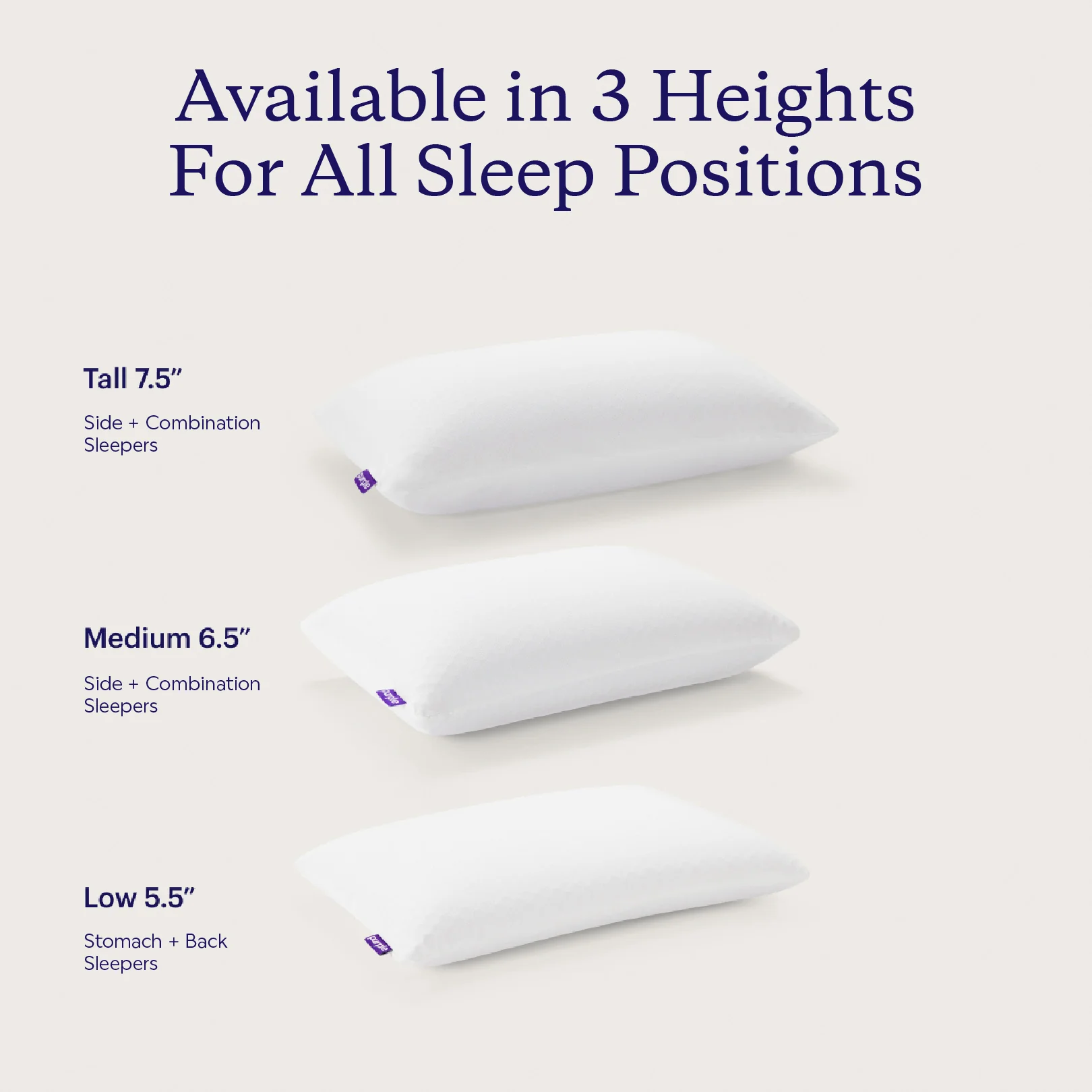 Purple Harmony Low Pillow - Image 6