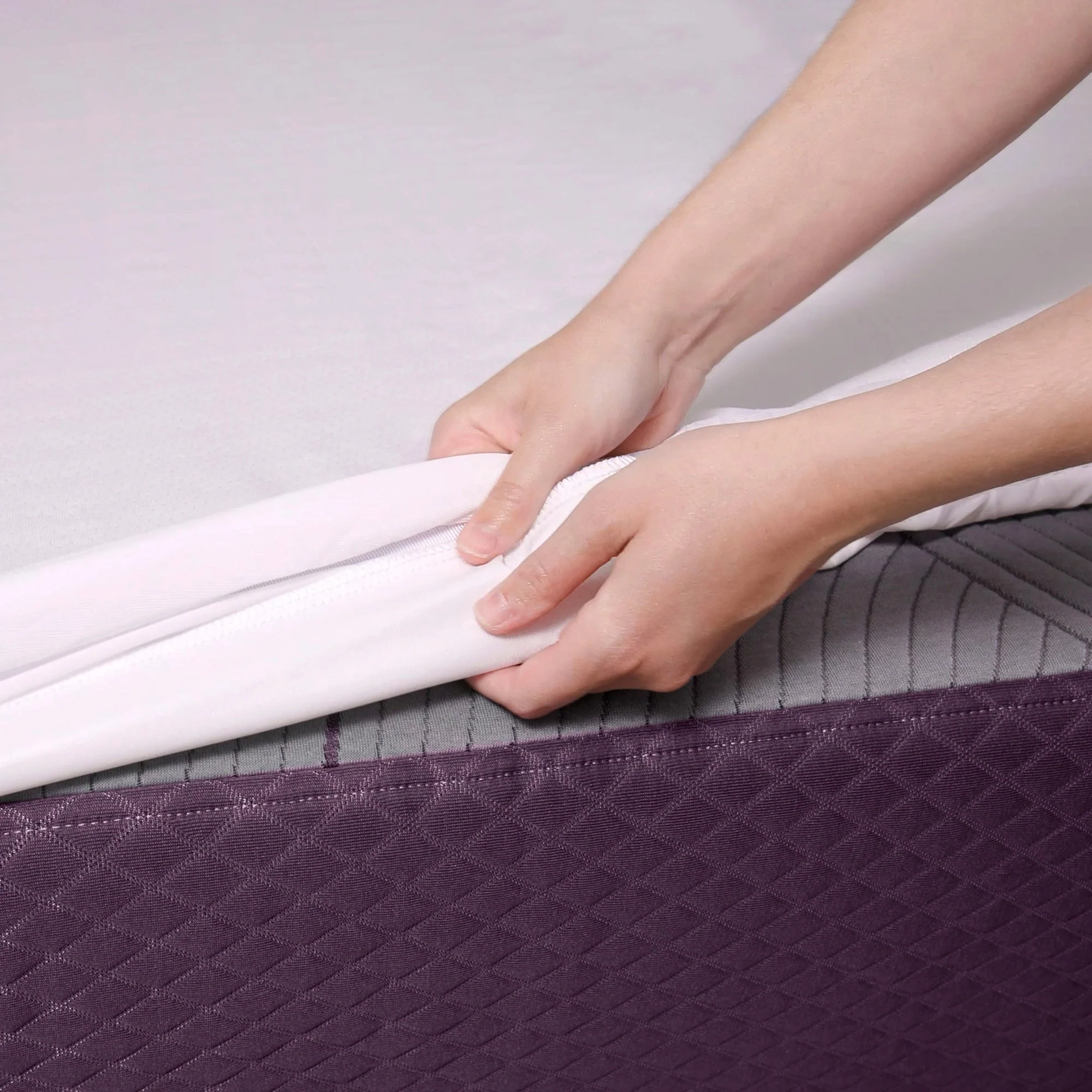 Purple Standard Mattress Protector - Image 19