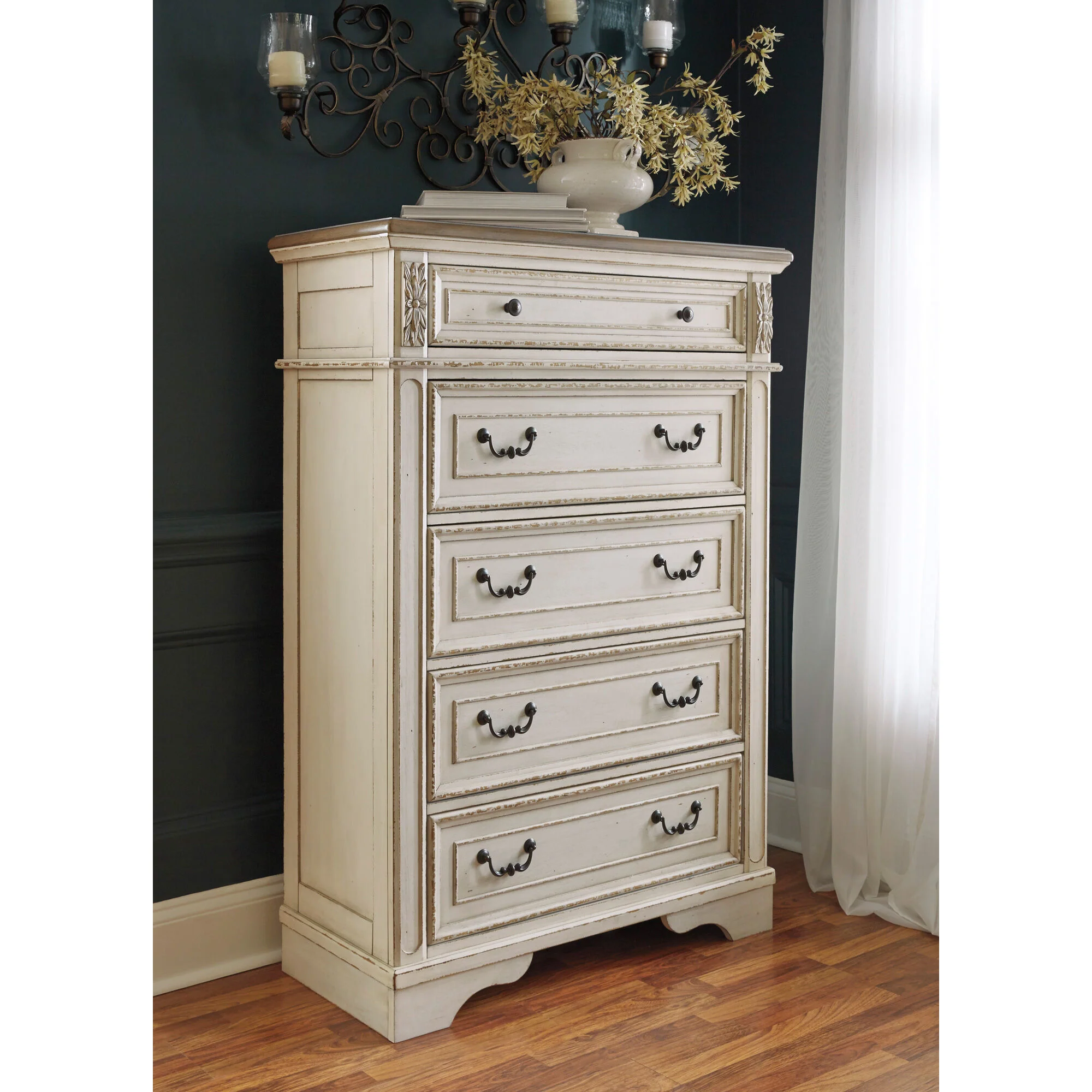 Realyn Tall Chest - Image 2