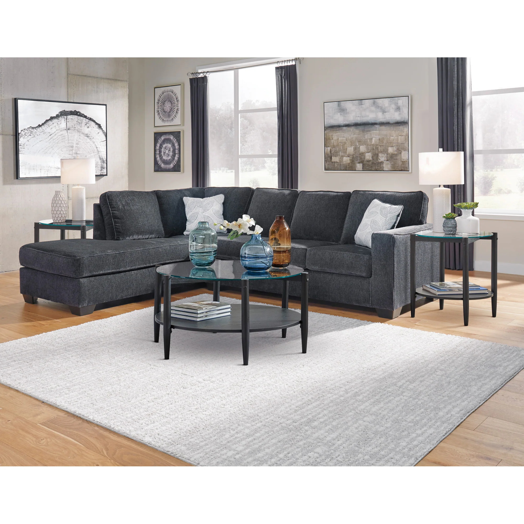 Riles Left Chaise Sectional - Image 14