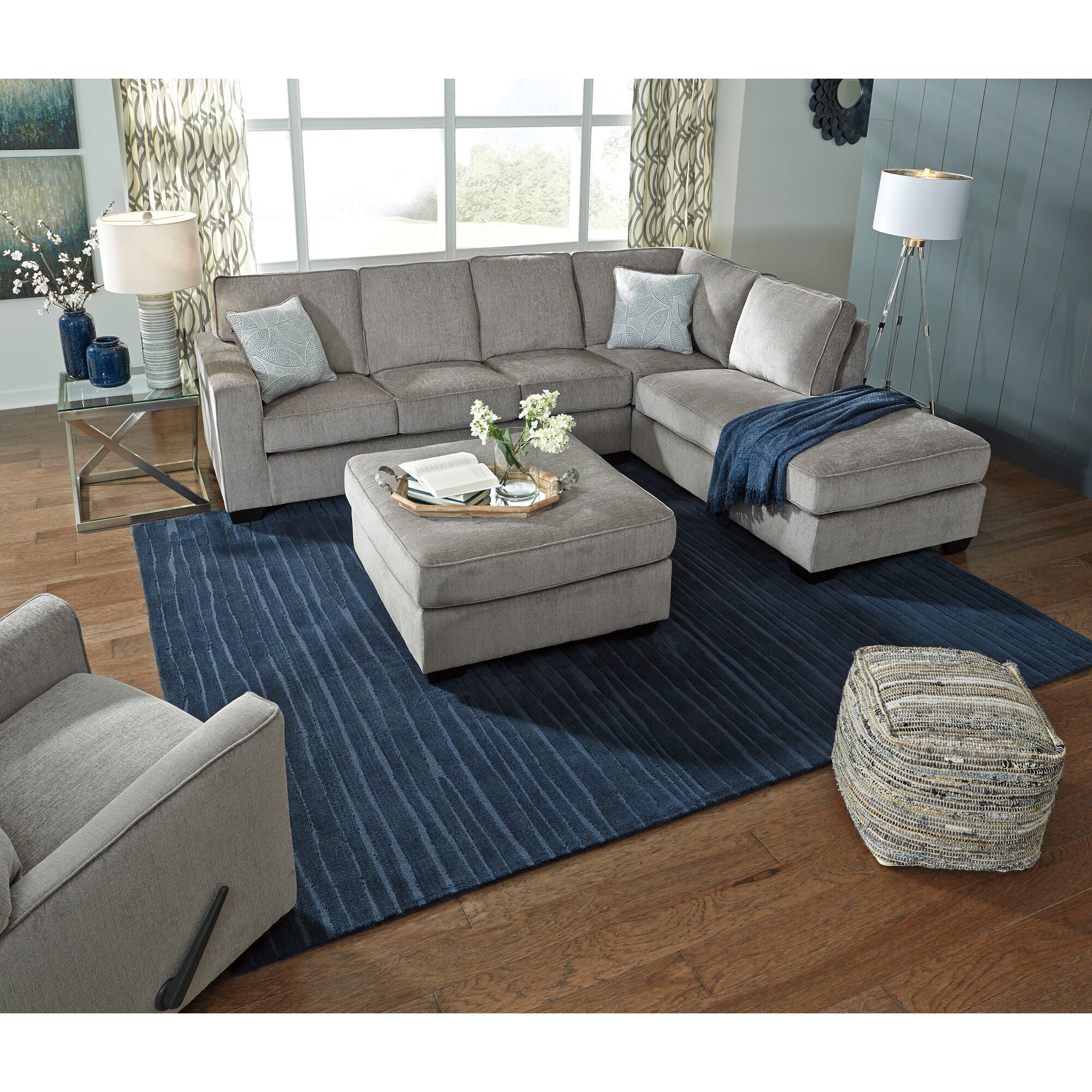 Riles Oversized Ottoman - Image 5